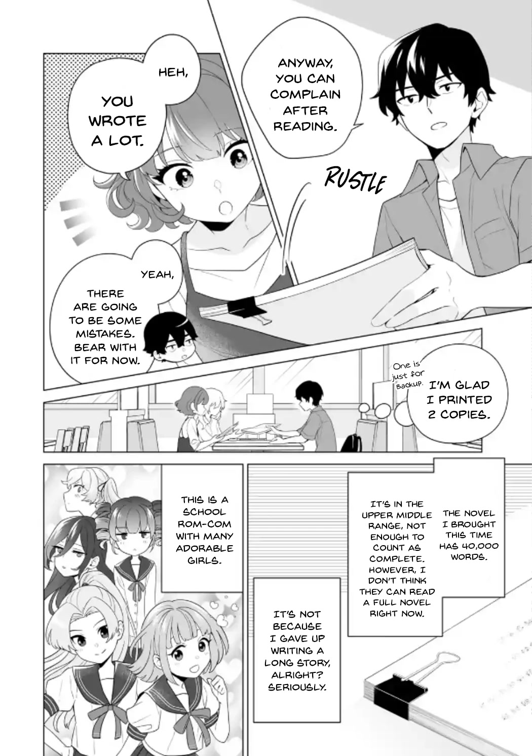 Please Leave Me Alone (For Some Reason, She Wants to Change a Lone Wolf’s Helpless High School Life.) Chapter 11 - Page 6