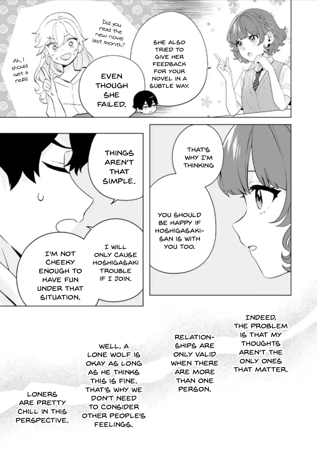 Please Leave Me Alone (For Some Reason, She Wants to Change a Lone Wolf’s Helpless High School Life.) Chapter 12 - Page 13