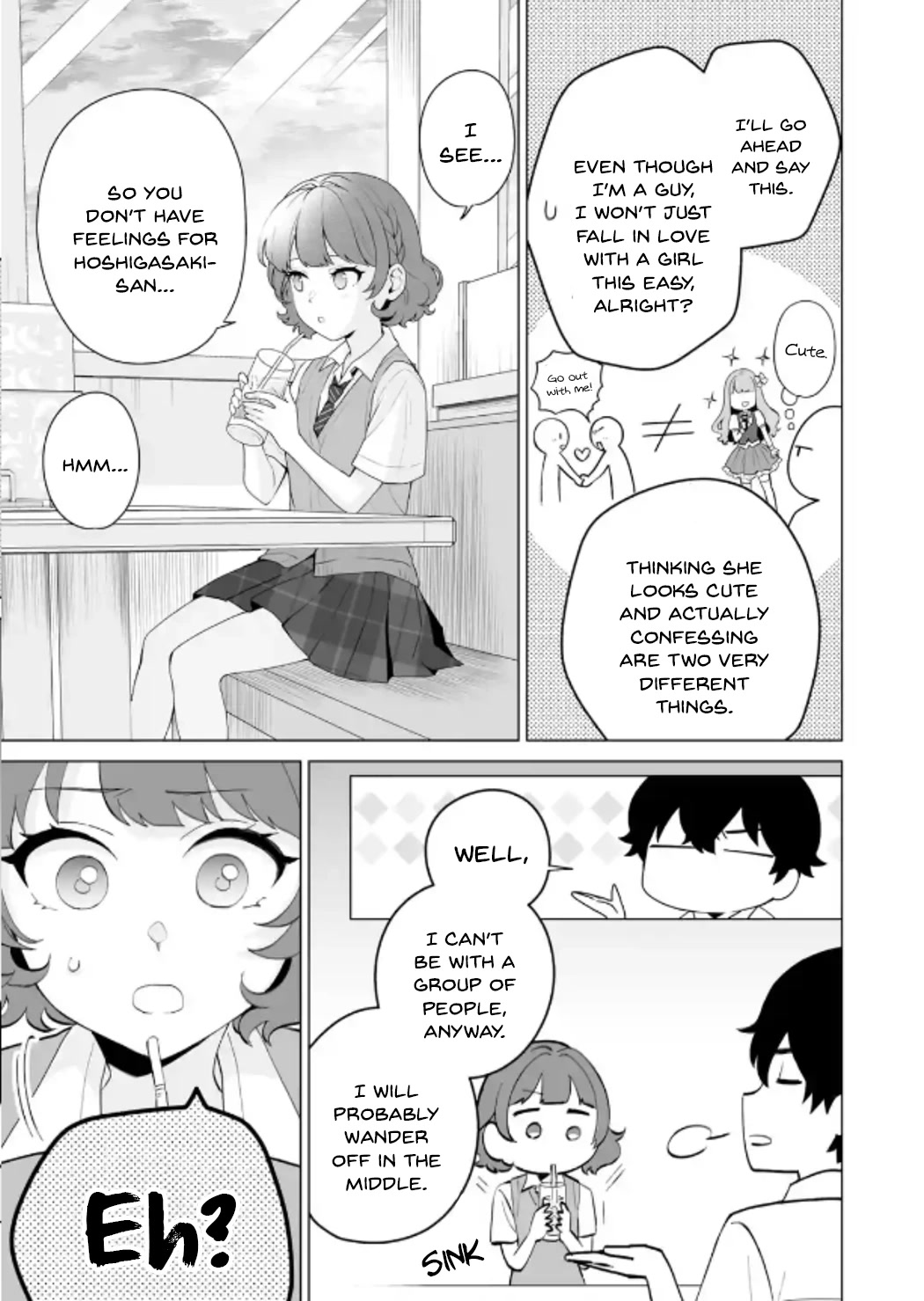 Please Leave Me Alone (For Some Reason, She Wants to Change a Lone Wolf’s Helpless High School Life.) Chapter 12 - Page 15