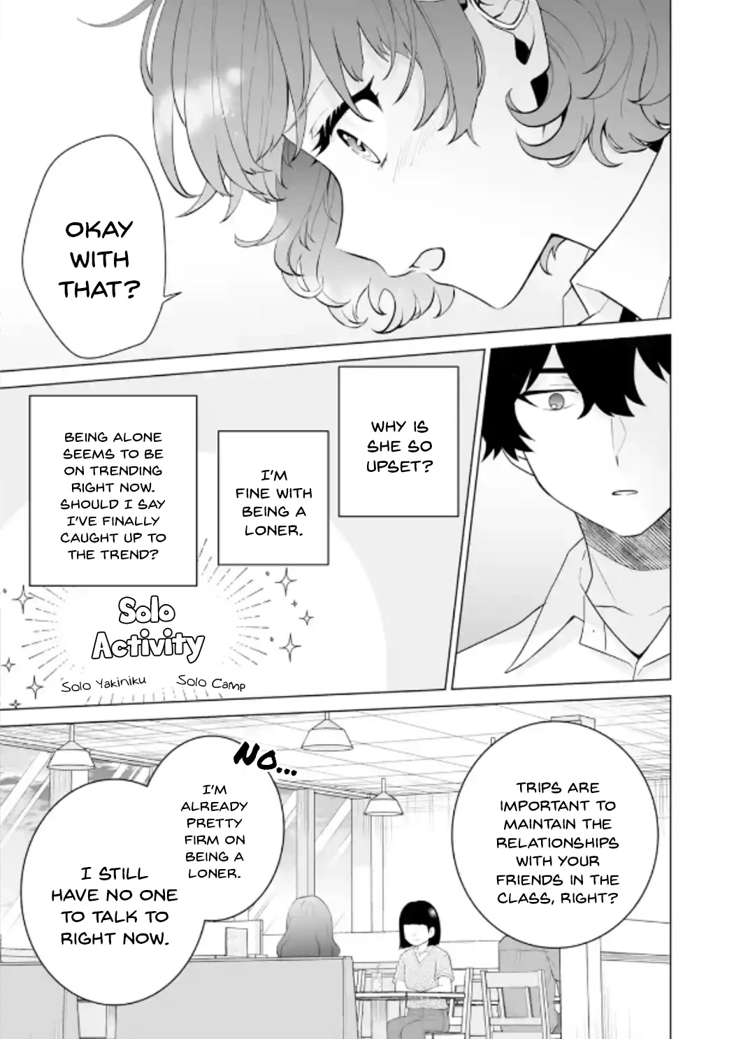 Please Leave Me Alone (For Some Reason, She Wants to Change a Lone Wolf’s Helpless High School Life.) Chapter 12 - Page 17