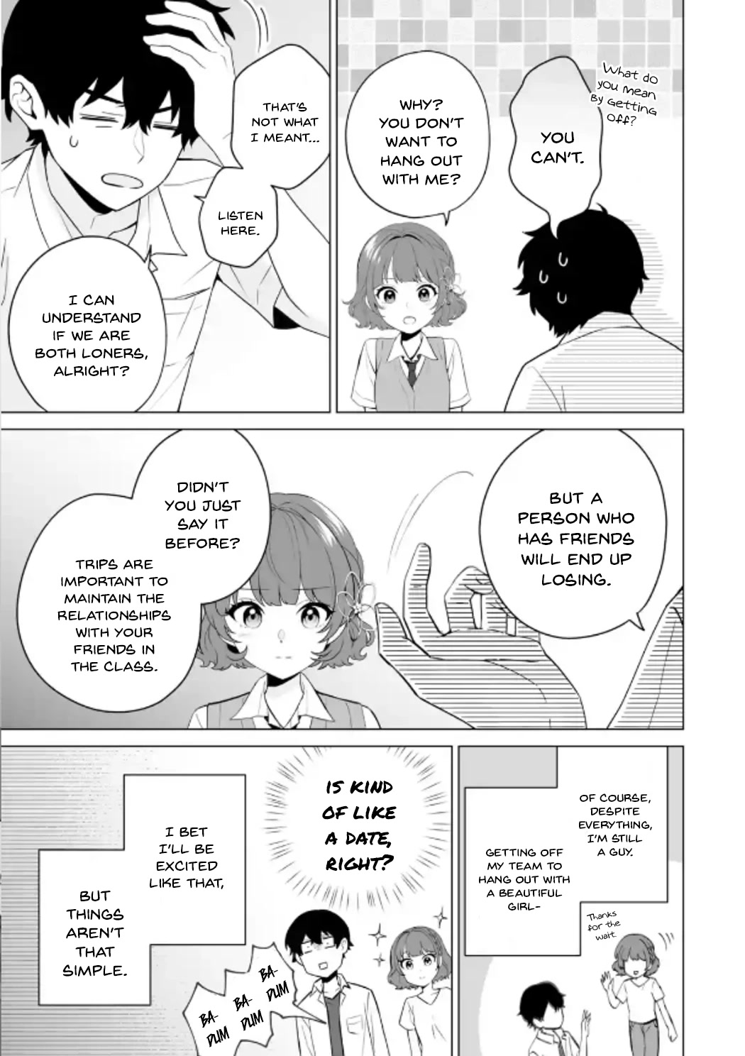 Please Leave Me Alone (For Some Reason, She Wants to Change a Lone Wolf’s Helpless High School Life.) Chapter 12 - Page 21
