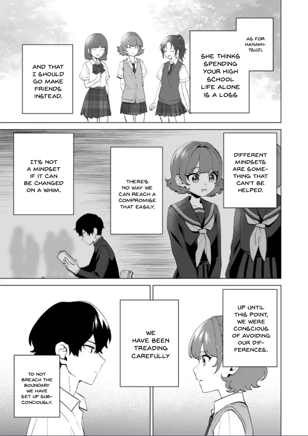 Please Leave Me Alone (For Some Reason, She Wants to Change a Lone Wolf’s Helpless High School Life.) Chapter 12 - Page 25
