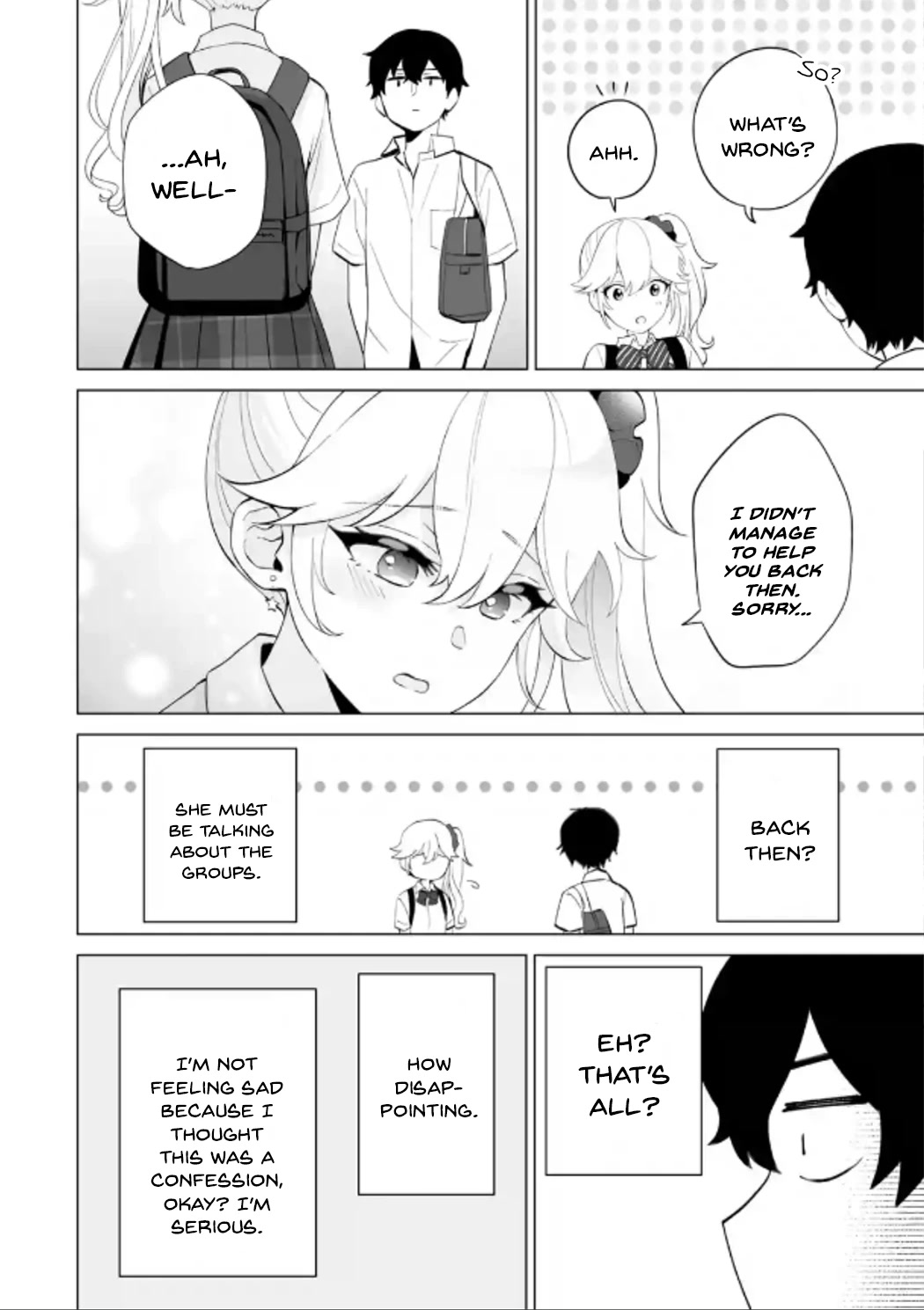 Please Leave Me Alone (For Some Reason, She Wants to Change a Lone Wolf’s Helpless High School Life.) Chapter 12 - Page 4