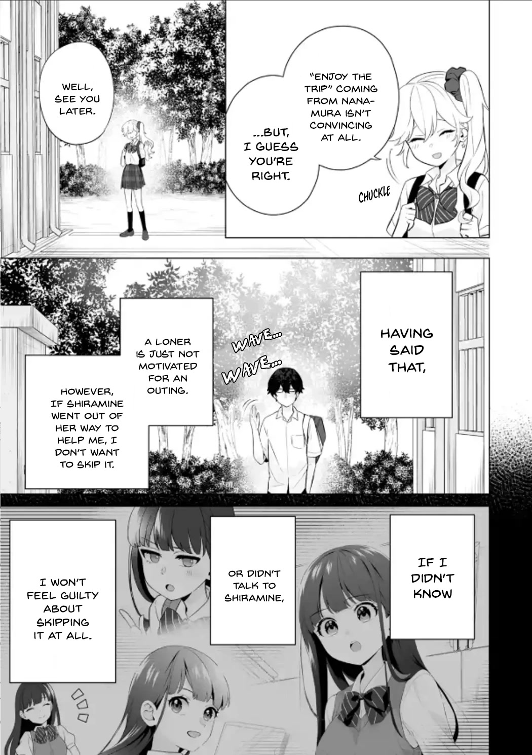 Please Leave Me Alone (For Some Reason, She Wants to Change a Lone Wolf’s Helpless High School Life.) Chapter 12 - Page 9