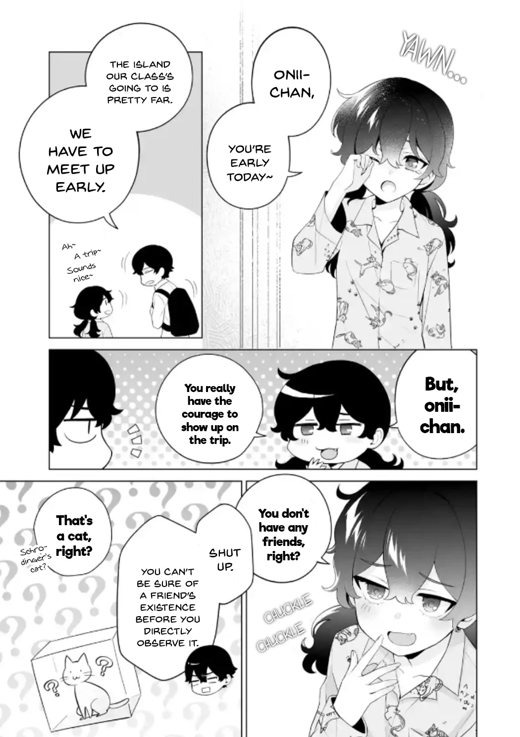 Please Leave Me Alone (For Some Reason, She Wants to Change a Lone Wolf’s Helpless High School Life.) Chapter 13 - Page 3