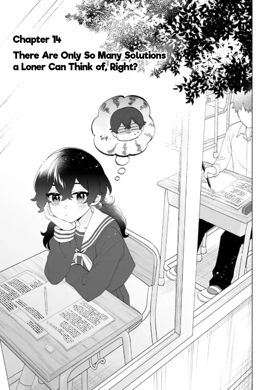 Please Leave Me Alone (For Some Reason, She Wants to Change a Lone Wolf’s Helpless High School Life.) Chapter 14 - Page 1
