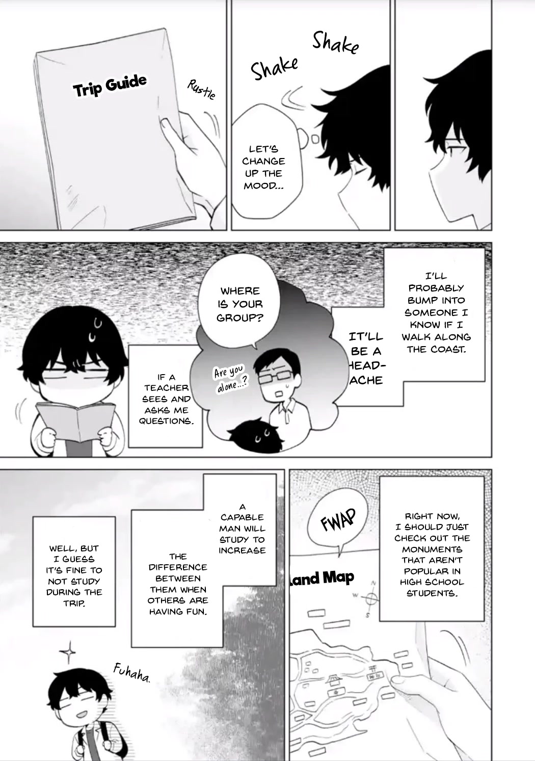 Please Leave Me Alone (For Some Reason, She Wants to Change a Lone Wolf’s Helpless High School Life.) Chapter 14 - Page 21
