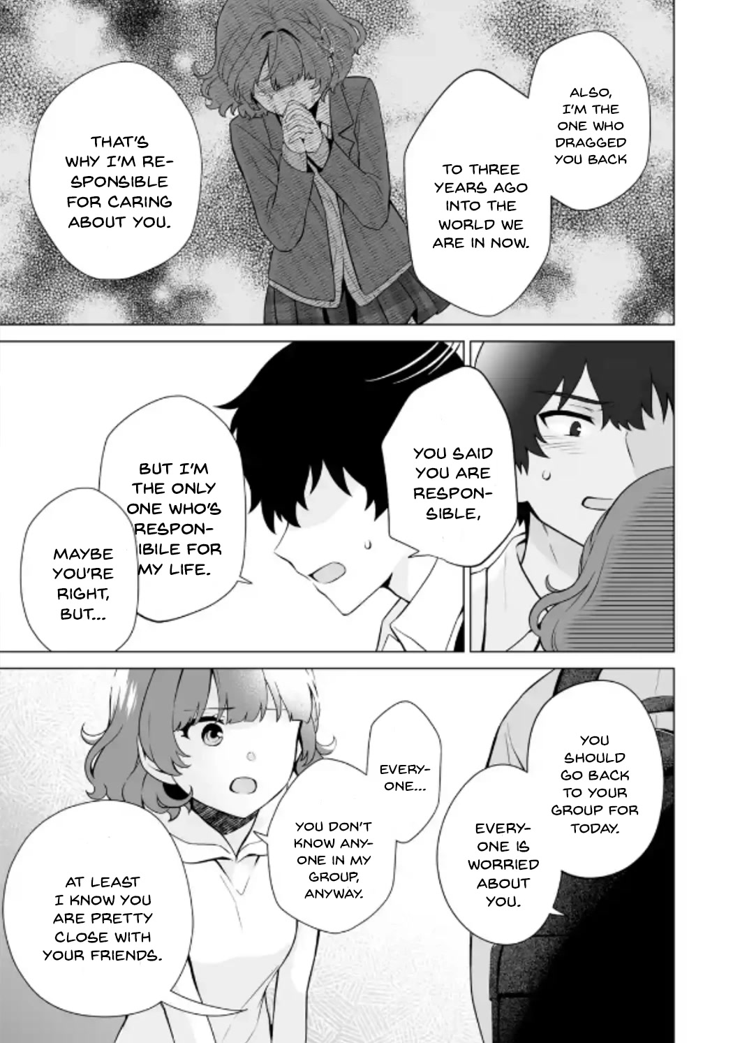 Please Leave Me Alone (For Some Reason, She Wants to Change a Lone Wolf’s Helpless High School Life.) Chapter 15 - Page 13