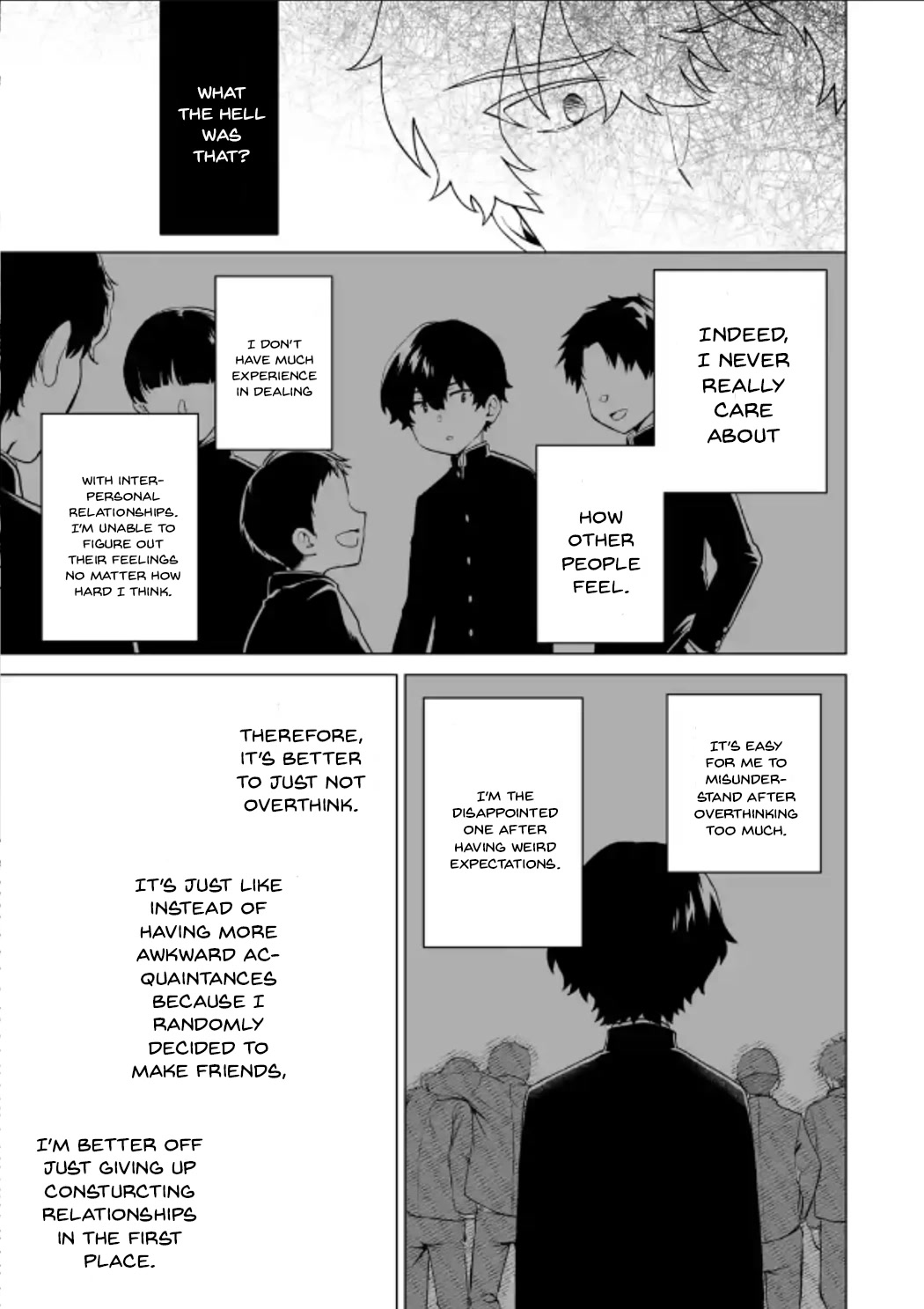 Please Leave Me Alone (For Some Reason, She Wants to Change a Lone Wolf’s Helpless High School Life.) Chapter 15 - Page 9