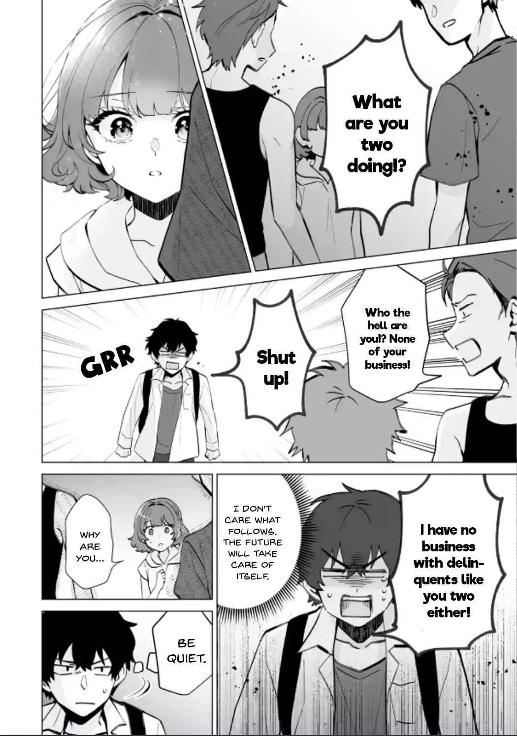 Please Leave Me Alone (For Some Reason, She Wants to Change a Lone Wolf’s Helpless High School Life.) Chapter 16 - Page 12