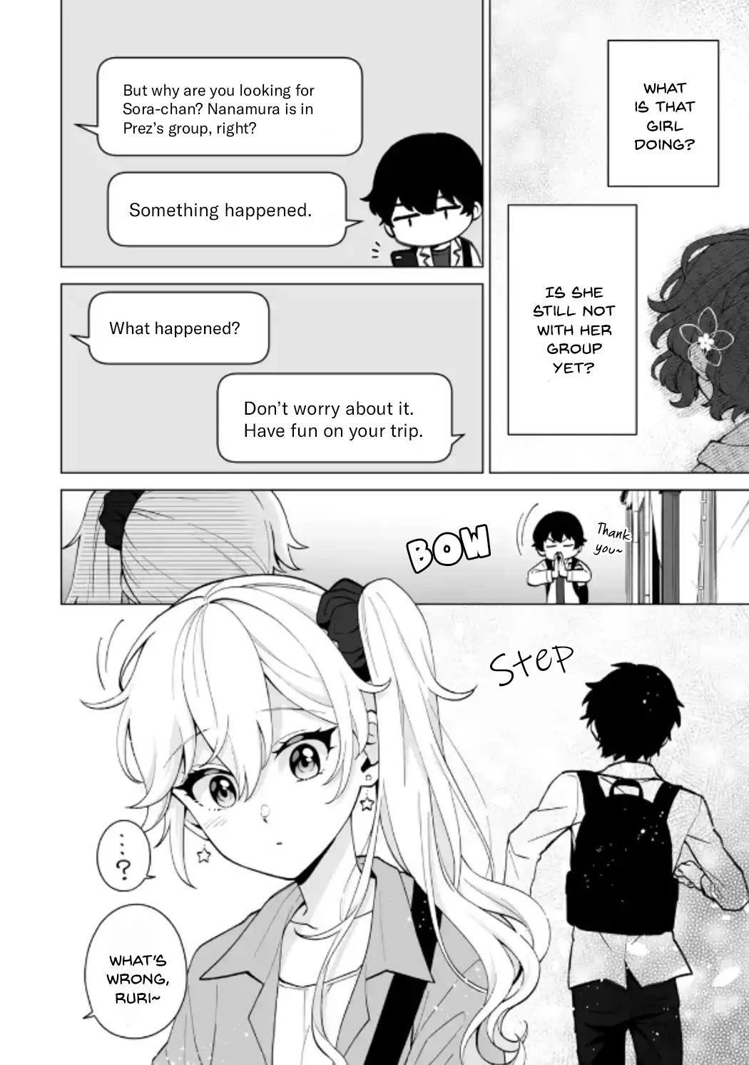 Please Leave Me Alone (For Some Reason, She Wants to Change a Lone Wolf’s Helpless High School Life.) Chapter 16 - Page 6