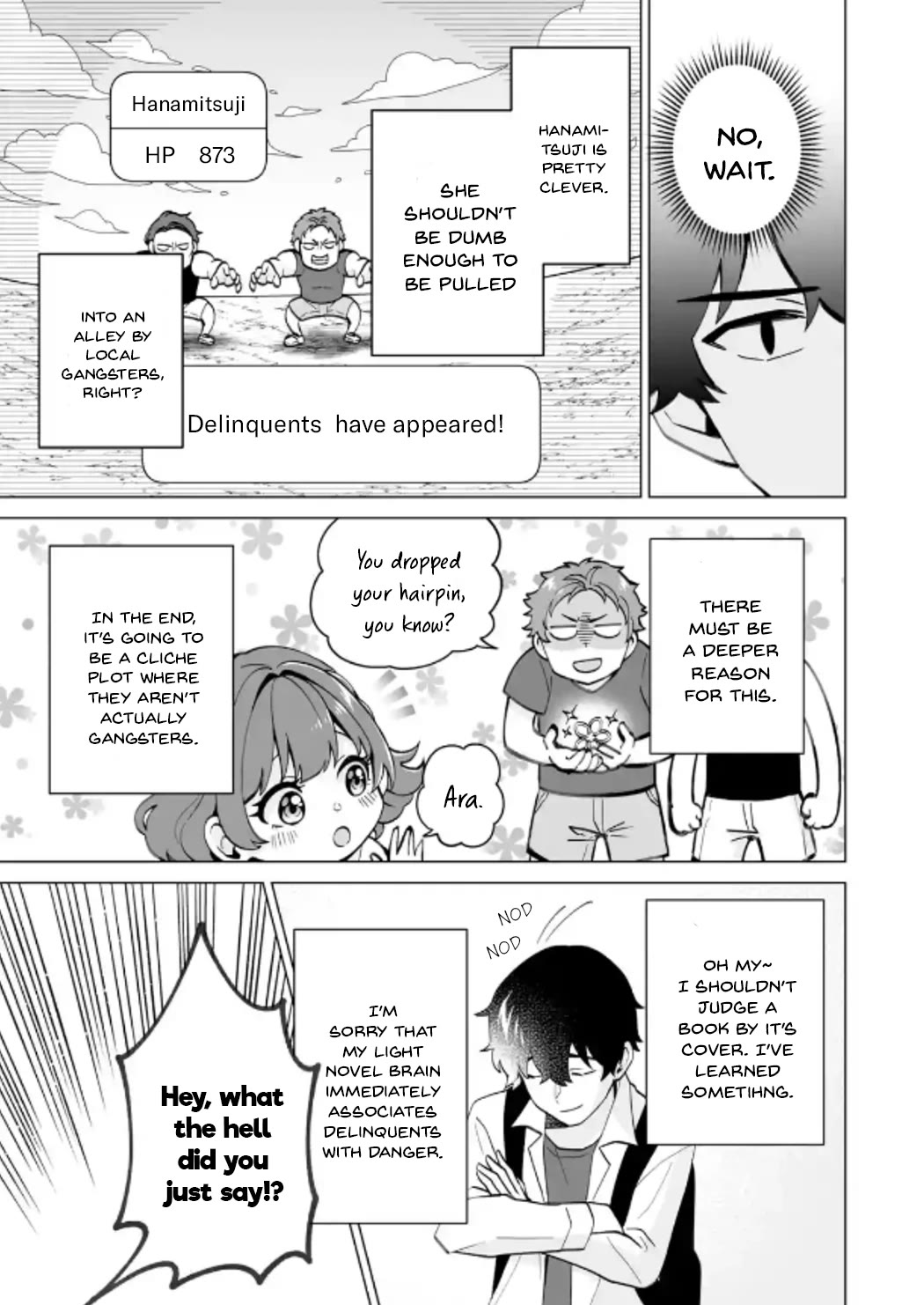 Please Leave Me Alone (For Some Reason, She Wants to Change a Lone Wolf’s Helpless High School Life.) Chapter 16 - Page 9