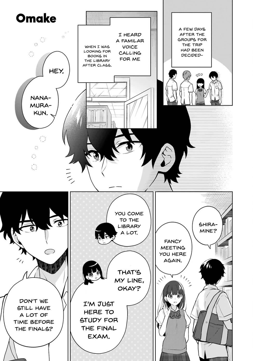 Please Leave Me Alone (For Some Reason, She Wants to Change a Lone Wolf’s Helpless High School Life.) Chapter 17.5 - Page 5