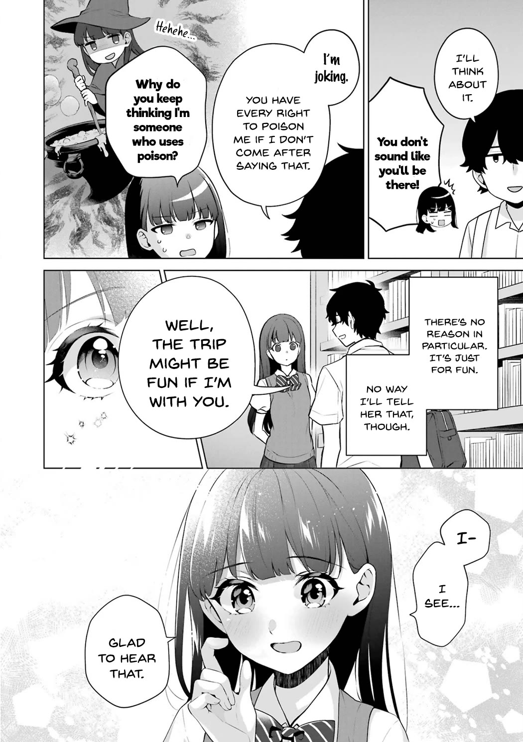 Please Leave Me Alone (For Some Reason, She Wants to Change a Lone Wolf’s Helpless High School Life.) Chapter 17.5 - Page 8