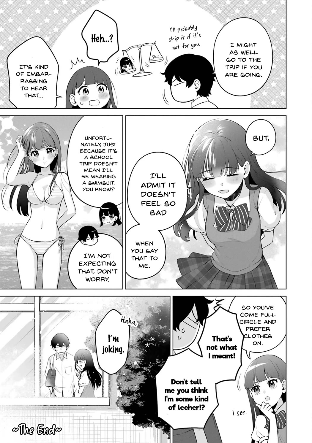 Please Leave Me Alone (For Some Reason, She Wants to Change a Lone Wolf’s Helpless High School Life.) Chapter 17.5 - Page 9