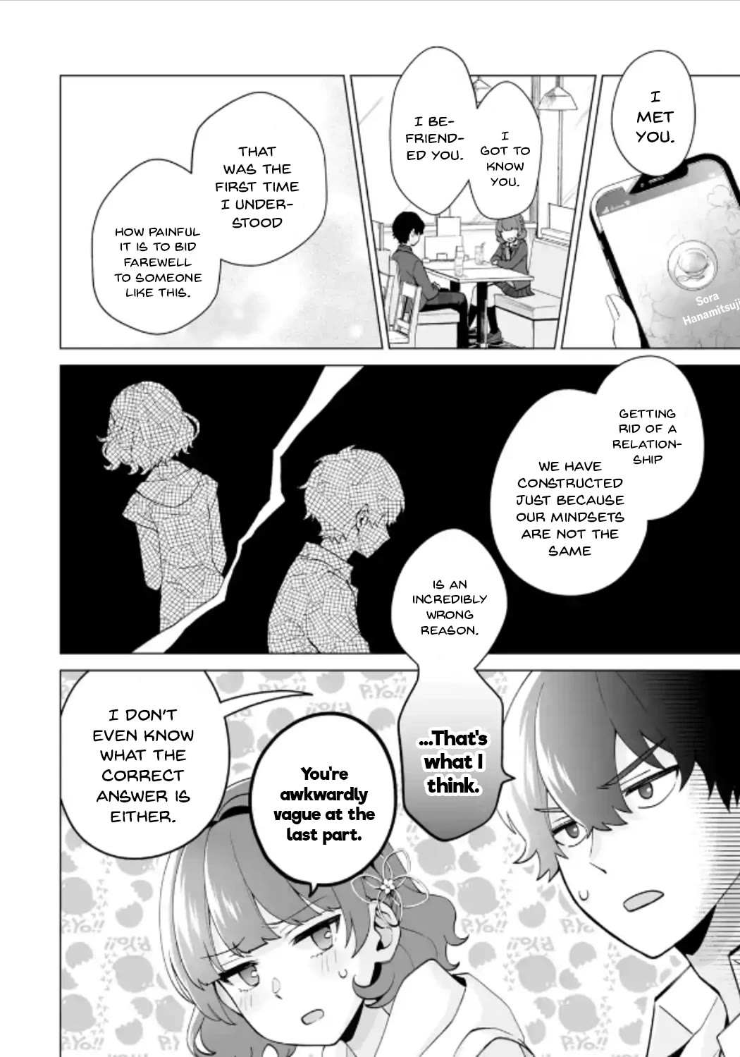 Please Leave Me Alone (For Some Reason, She Wants to Change a Lone Wolf’s Helpless High School Life.) Chapter 17 - Page 2
