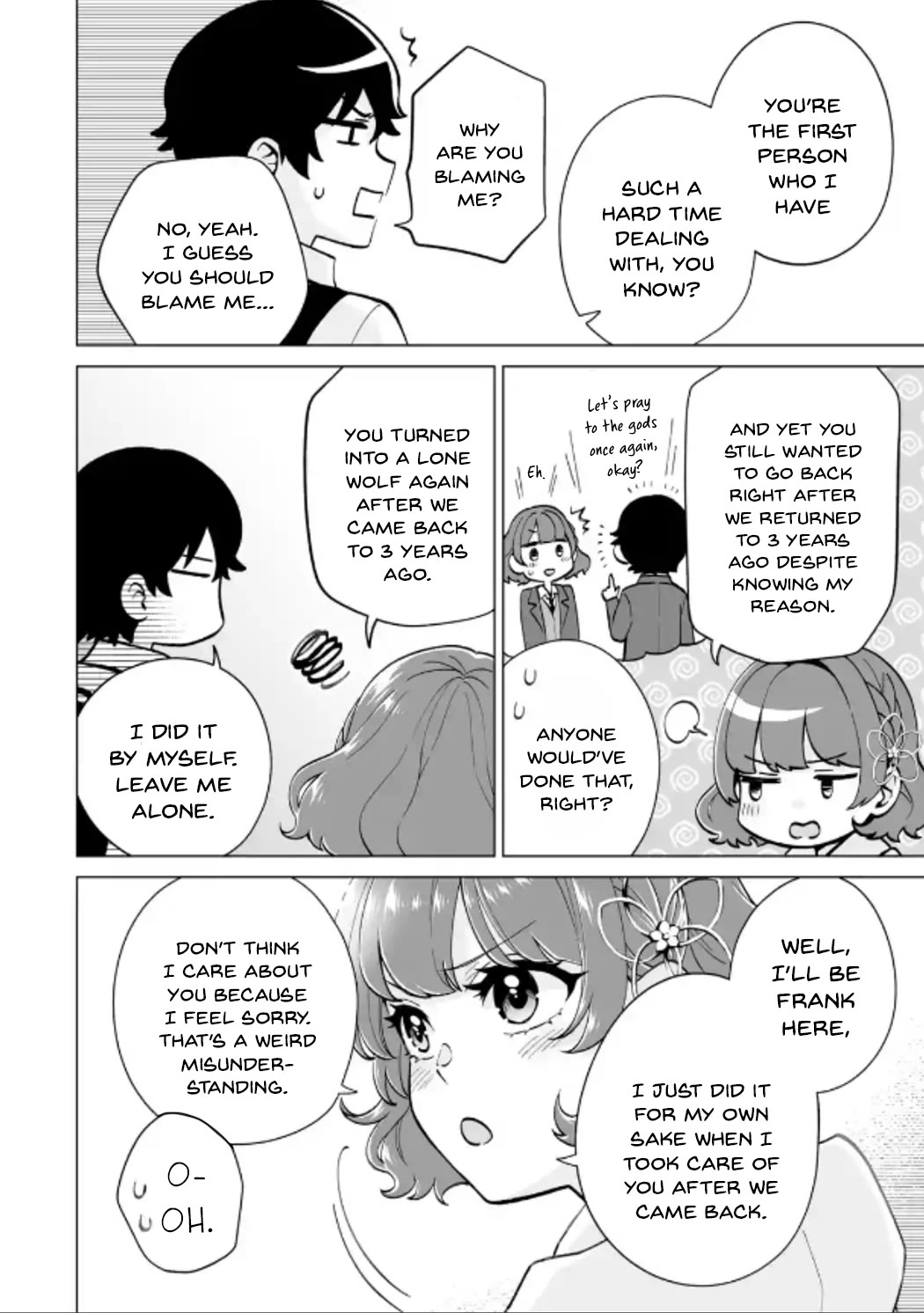 Please Leave Me Alone (For Some Reason, She Wants to Change a Lone Wolf’s Helpless High School Life.) Chapter 17 - Page 14