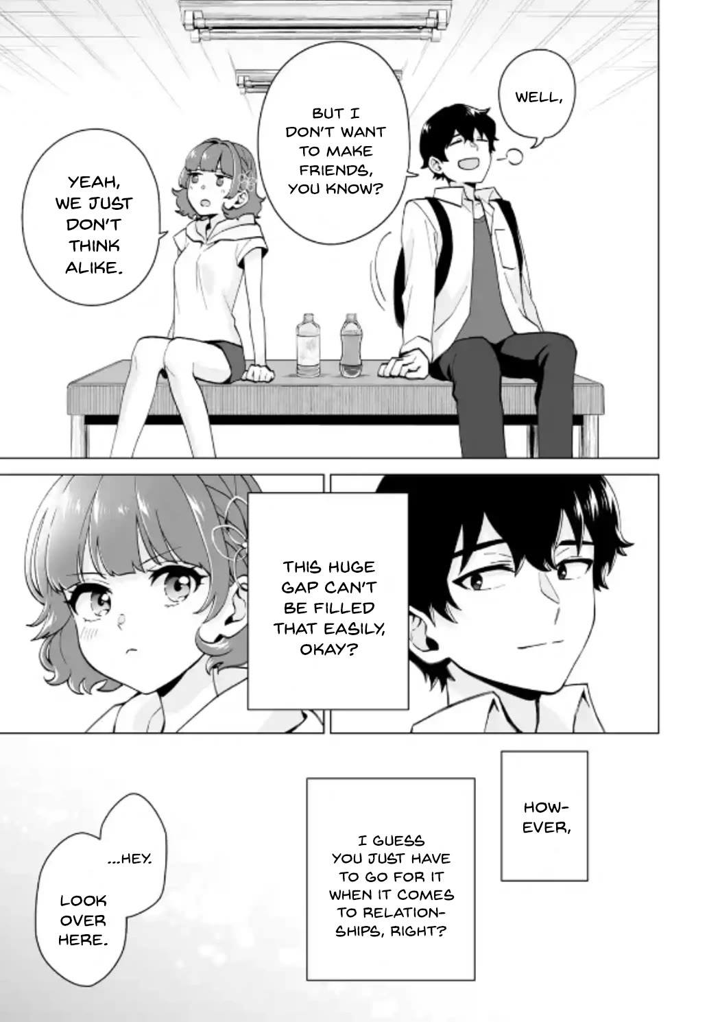 Please Leave Me Alone (For Some Reason, She Wants to Change a Lone Wolf’s Helpless High School Life.) Chapter 17 - Page 17