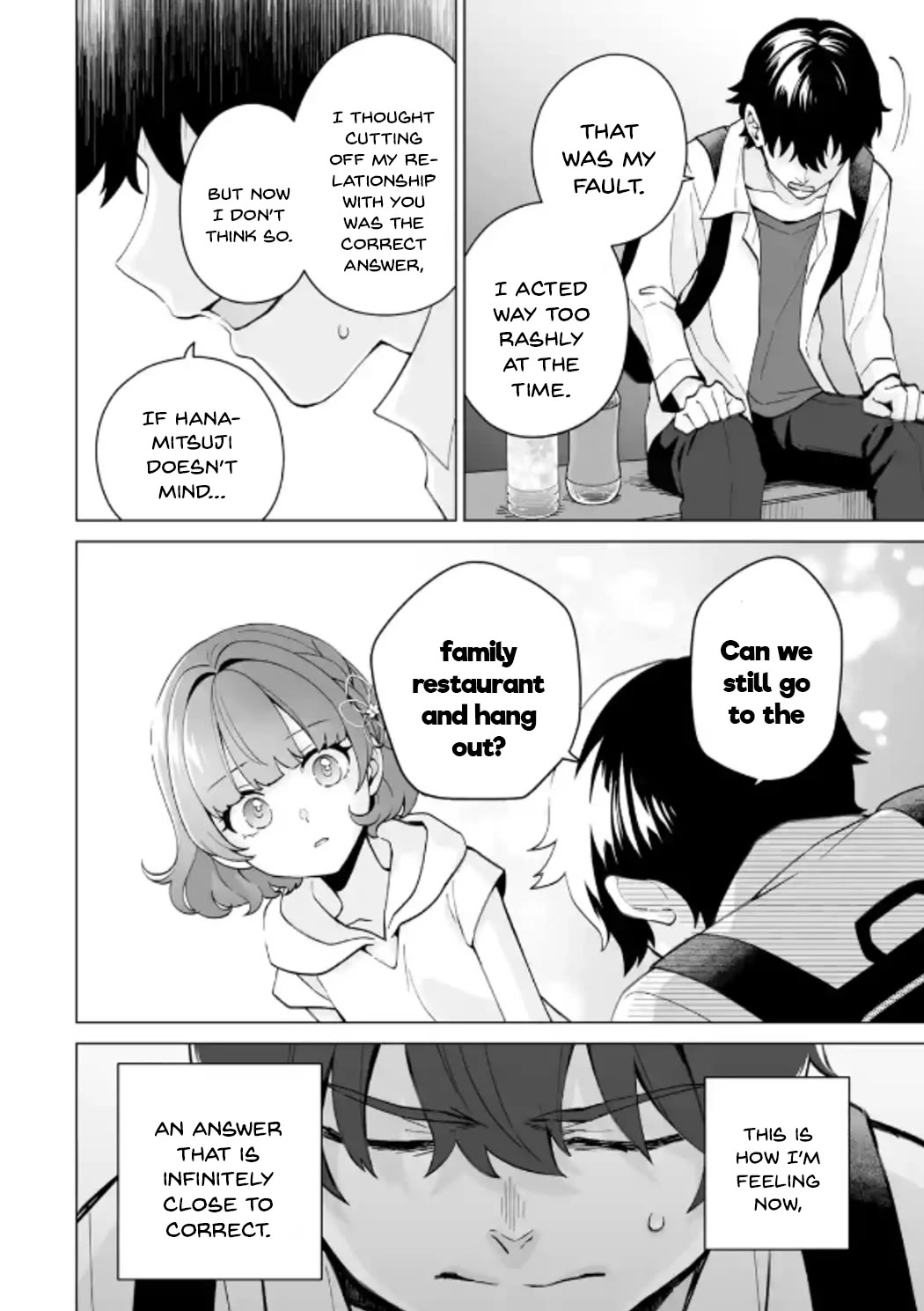 Please Leave Me Alone (For Some Reason, She Wants to Change a Lone Wolf’s Helpless High School Life.) Chapter 17 - Page 4