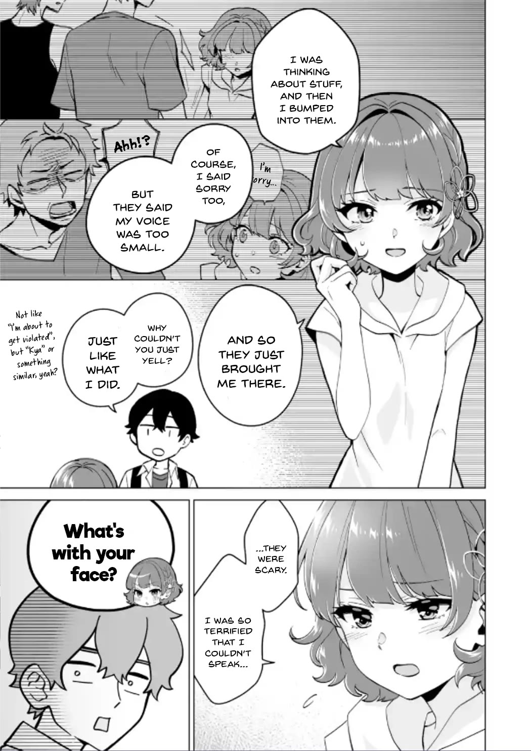 Please Leave Me Alone (For Some Reason, She Wants to Change a Lone Wolf’s Helpless High School Life.) Chapter 17 - Page 7