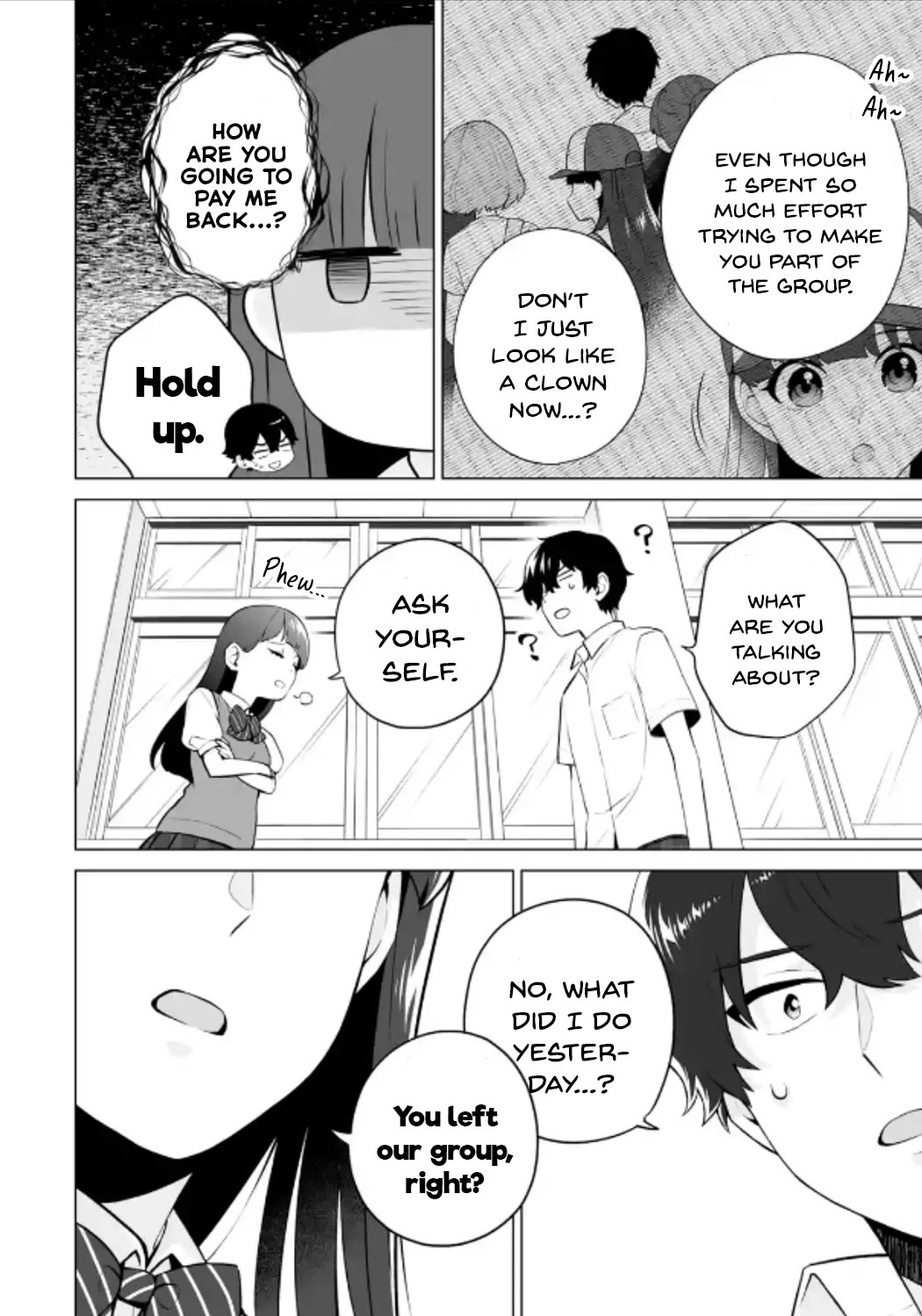 Please Leave Me Alone (For Some Reason, She Wants to Change a Lone Wolf’s Helpless High School Life.) Chapter 18 - Page 12