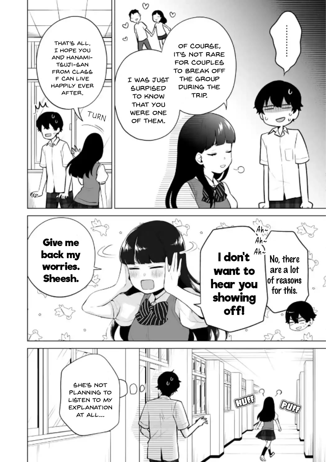 Please Leave Me Alone (For Some Reason, She Wants to Change a Lone Wolf’s Helpless High School Life.) Chapter 18 - Page 14