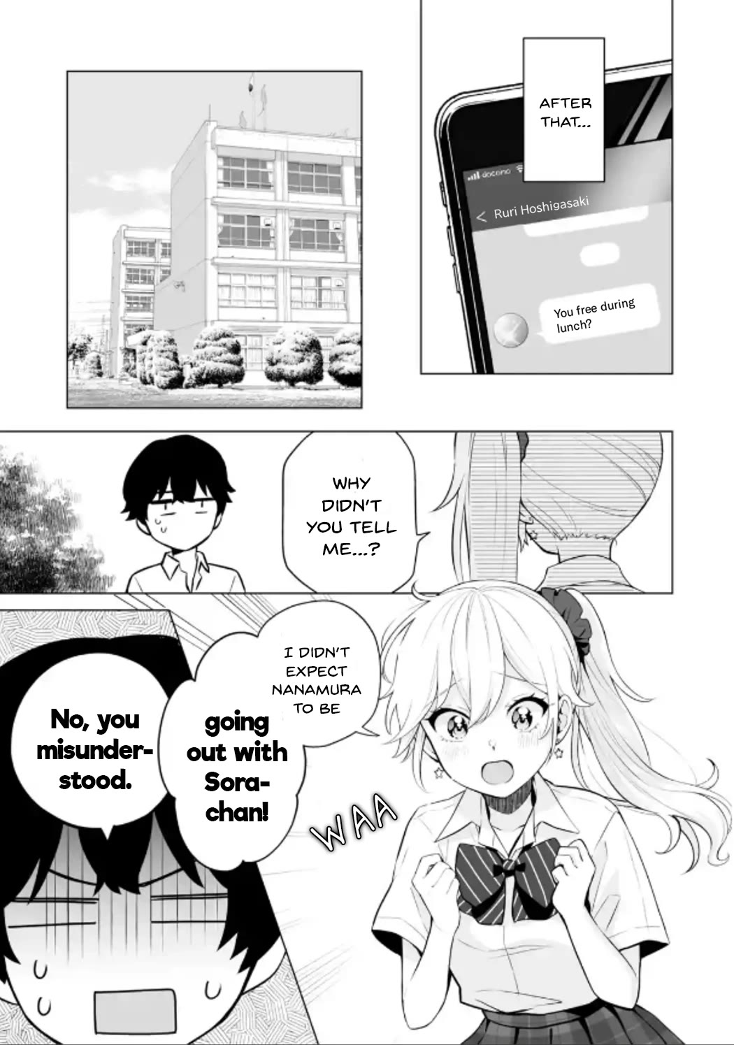 Please Leave Me Alone (For Some Reason, She Wants to Change a Lone Wolf’s Helpless High School Life.) Chapter 18 - Page 15