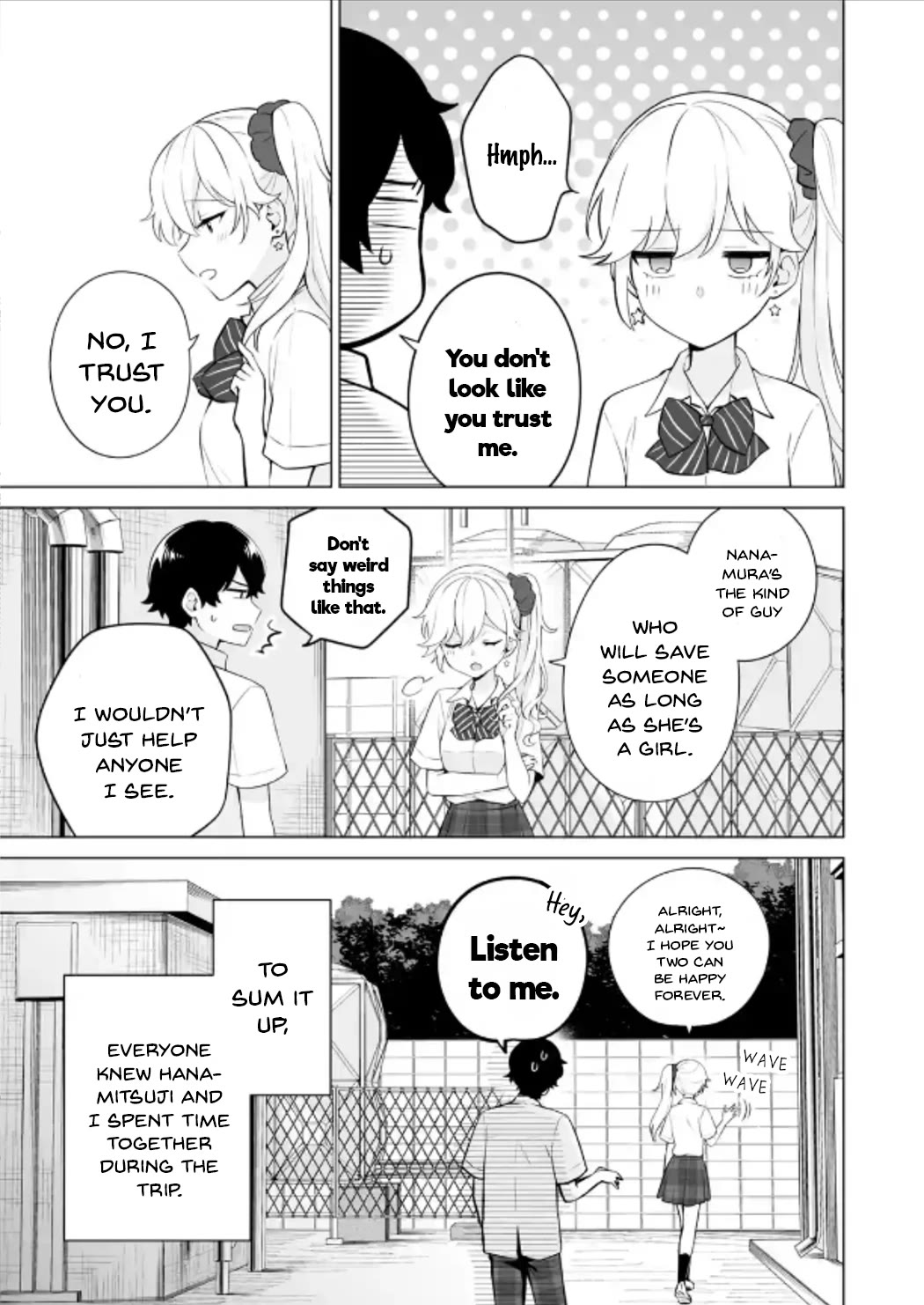 Please Leave Me Alone (For Some Reason, She Wants to Change a Lone Wolf’s Helpless High School Life.) Chapter 18 - Page 17