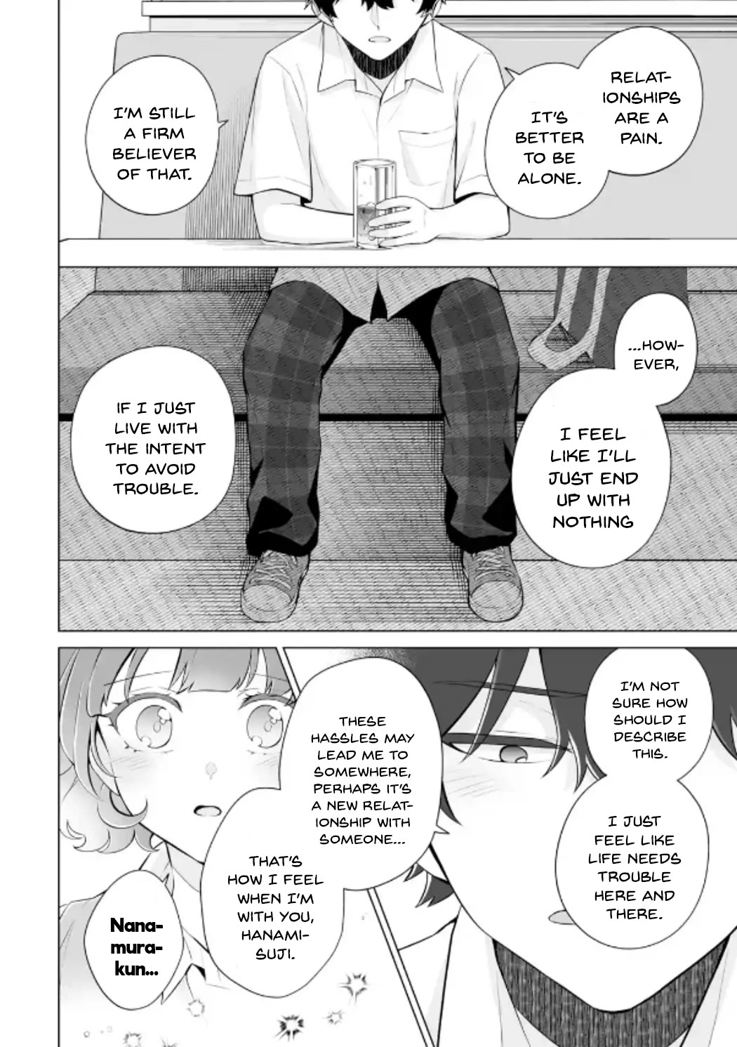 Please Leave Me Alone (For Some Reason, She Wants to Change a Lone Wolf’s Helpless High School Life.) Chapter 18 - Page 22