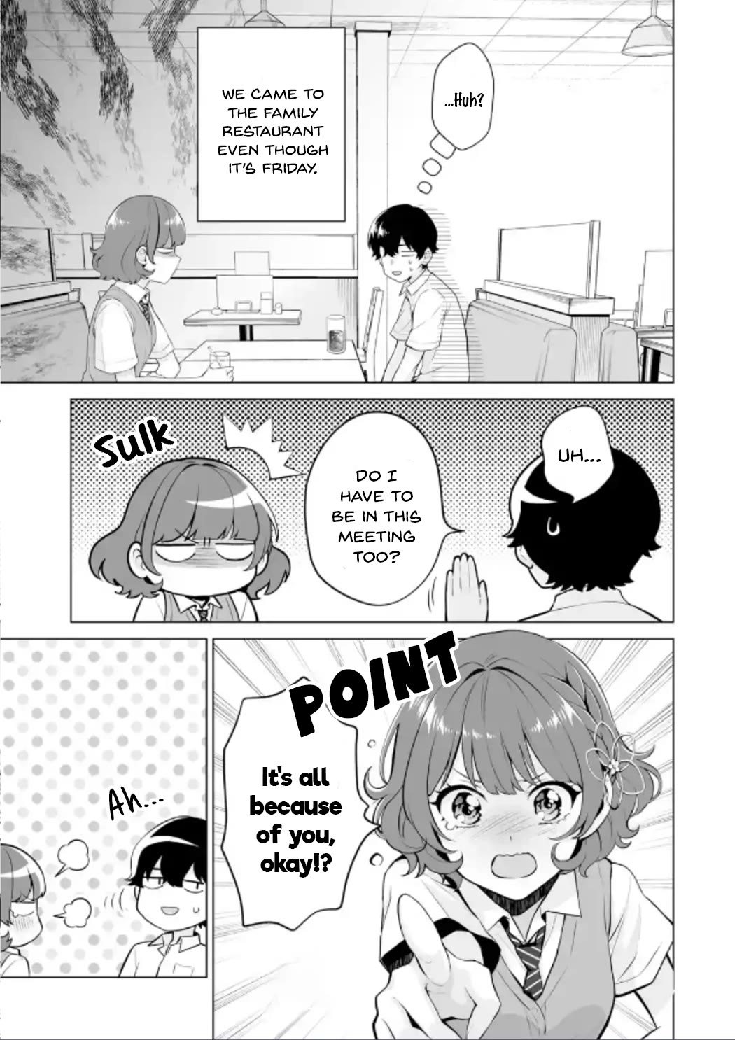 Please Leave Me Alone (For Some Reason, She Wants to Change a Lone Wolf’s Helpless High School Life.) Chapter 18 - Page 9