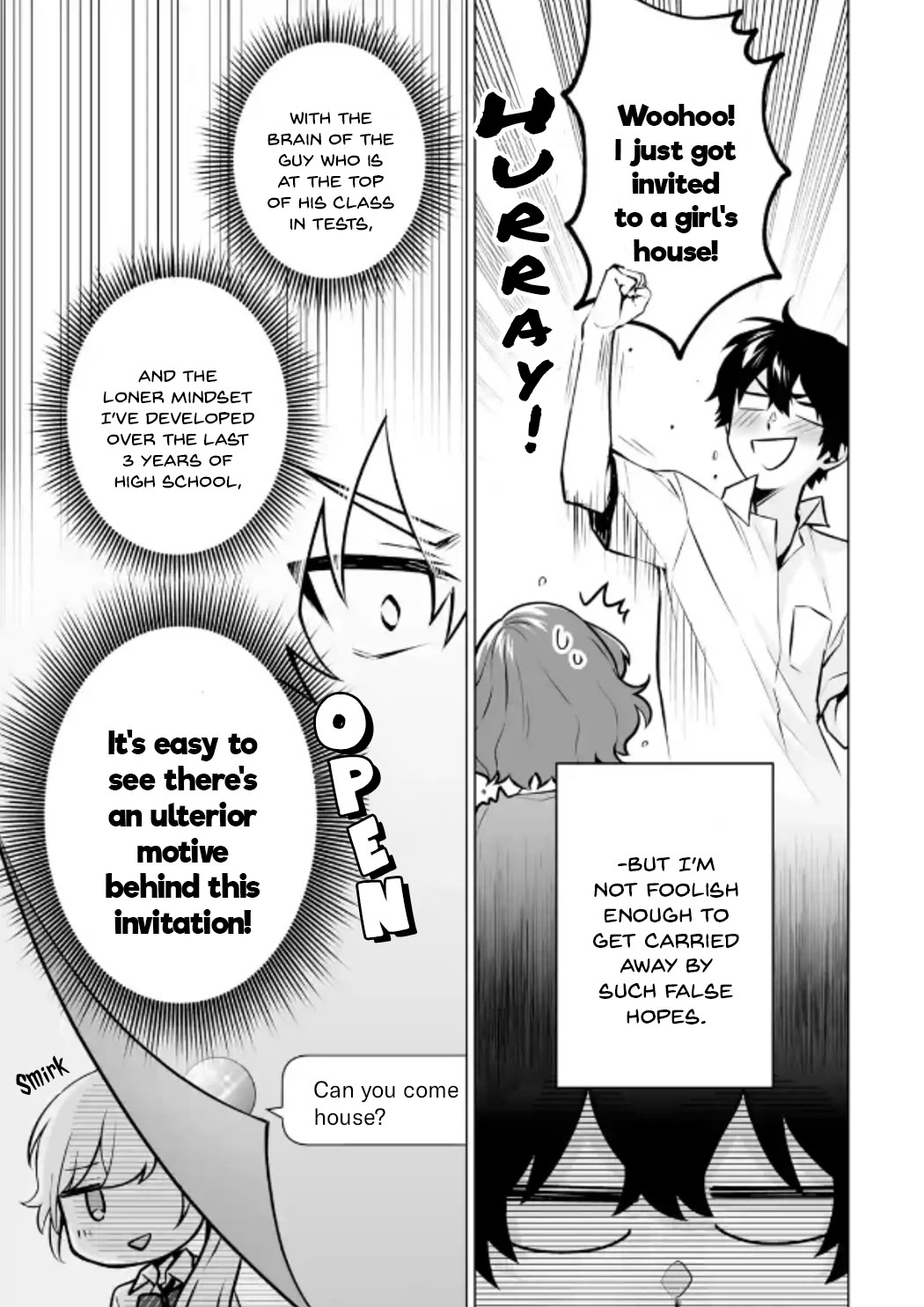 Please Leave Me Alone (For Some Reason, She Wants to Change a Lone Wolf’s Helpless High School Life.) Chapter 19 - Page 3