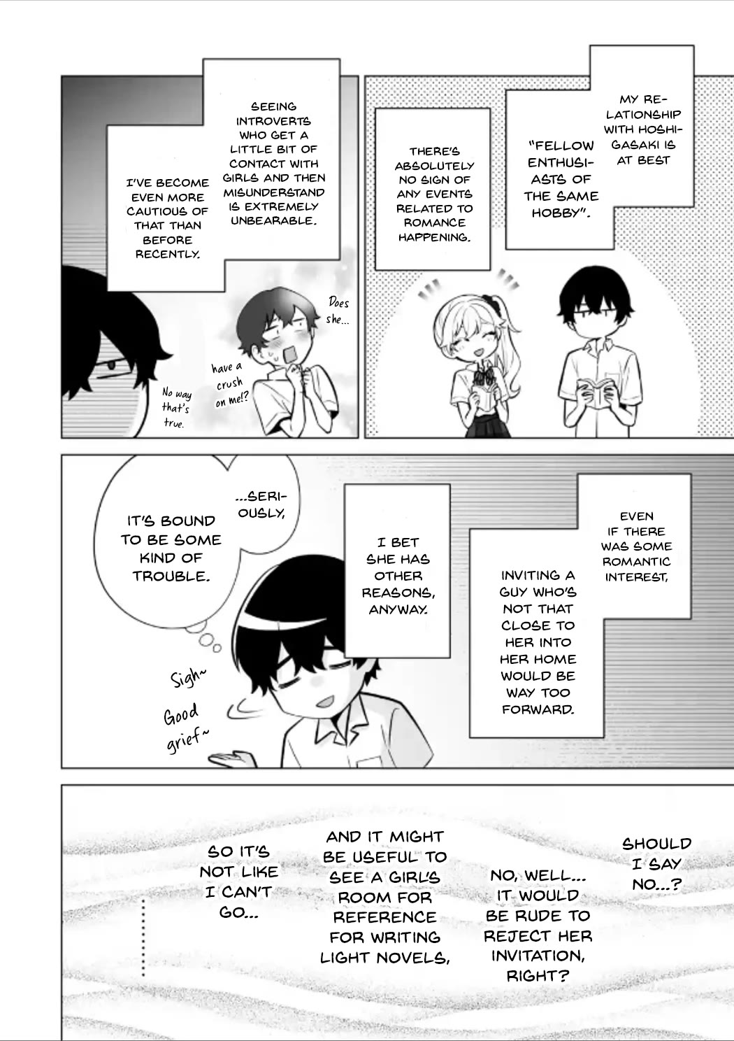 Please Leave Me Alone (For Some Reason, She Wants to Change a Lone Wolf’s Helpless High School Life.) Chapter 19 - Page 4