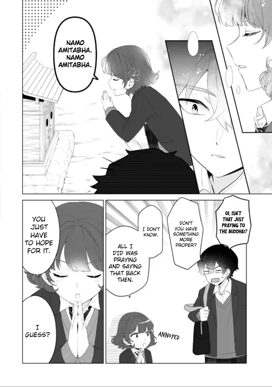 Please Leave Me Alone (For Some Reason, She Wants to Change a Lone Wolf’s Helpless High School Life.) Chapter 2 - Page 12