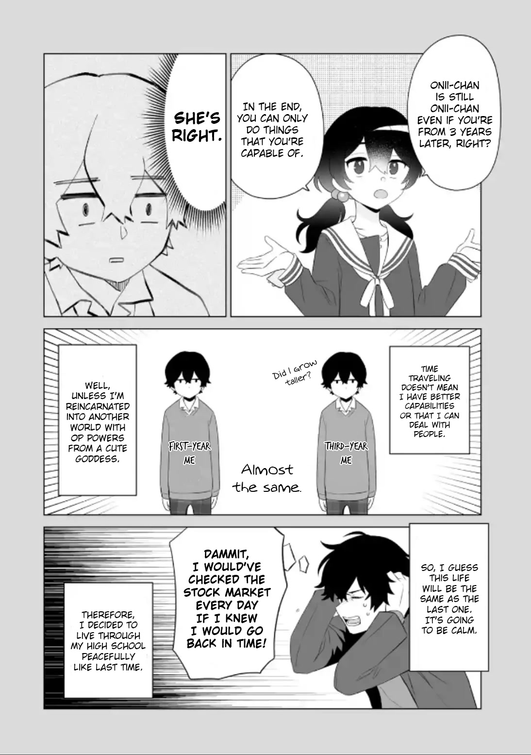 Please Leave Me Alone (For Some Reason, She Wants to Change a Lone Wolf’s Helpless High School Life.) Chapter 2 - Page 24