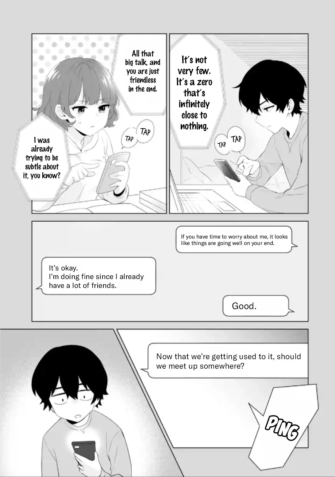 Please Leave Me Alone (For Some Reason, She Wants to Change a Lone Wolf’s Helpless High School Life.) Chapter 2 - Page 27
