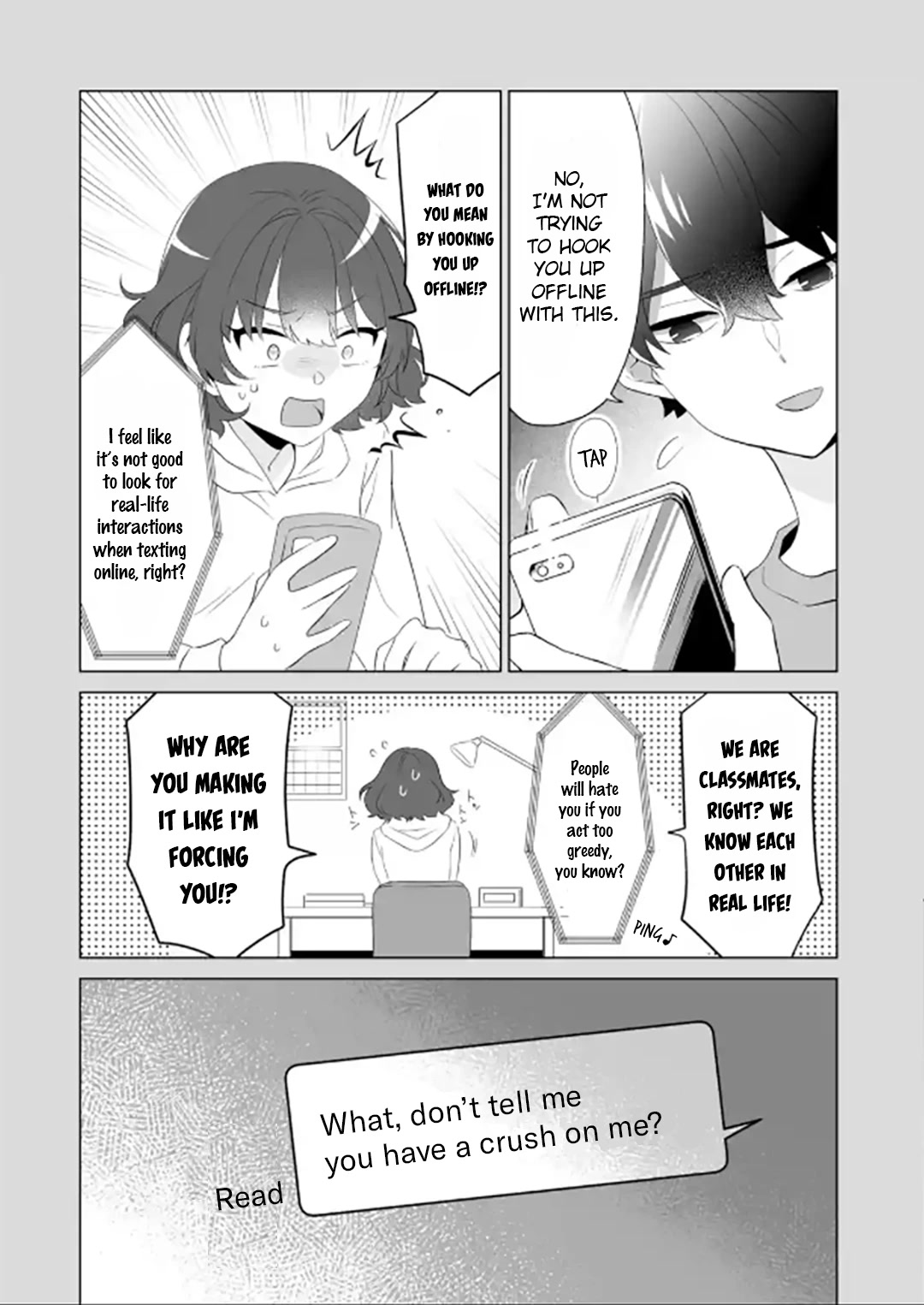 Please Leave Me Alone (For Some Reason, She Wants to Change a Lone Wolf’s Helpless High School Life.) Chapter 2 - Page 28