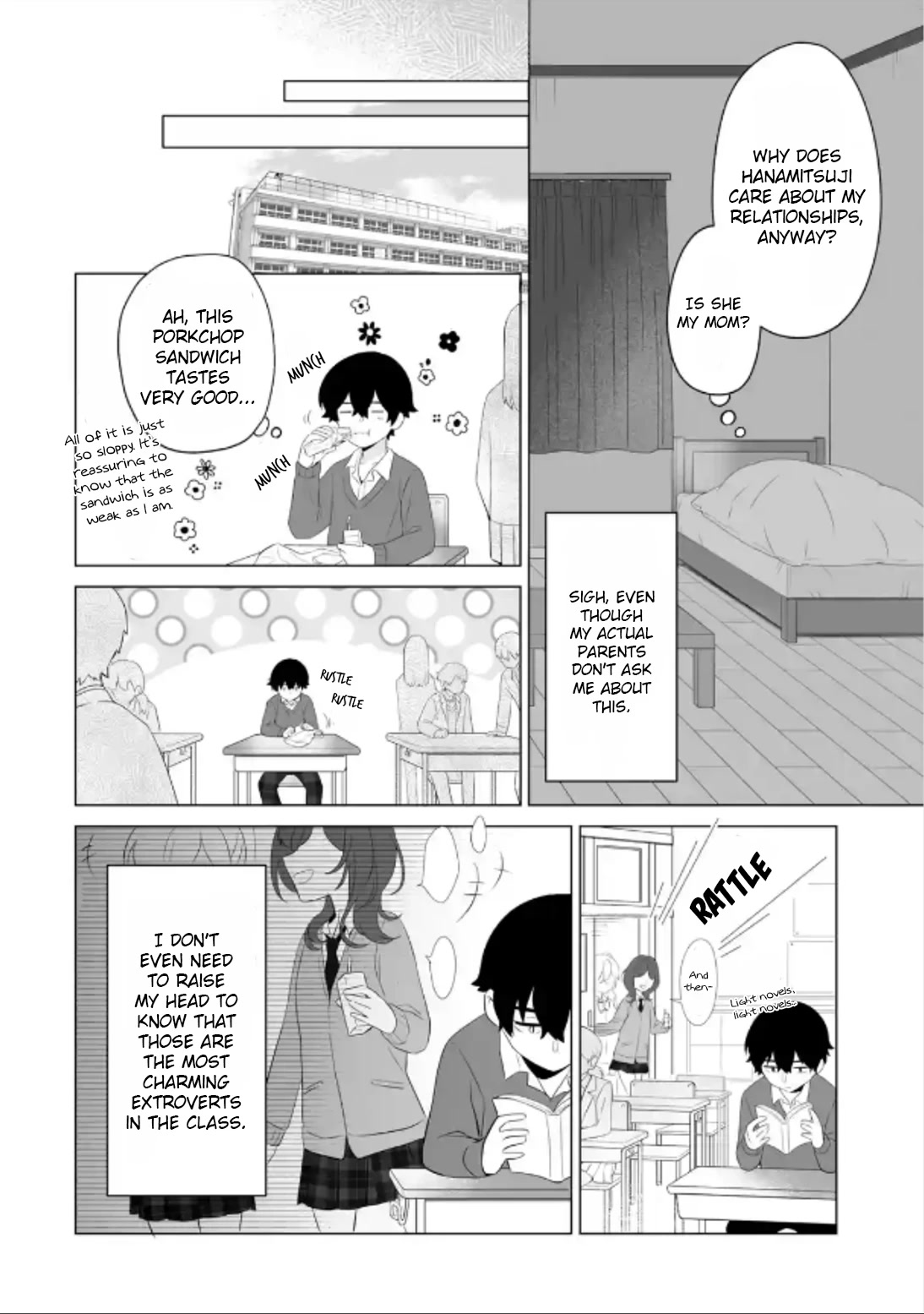 Please Leave Me Alone (For Some Reason, She Wants to Change a Lone Wolf’s Helpless High School Life.) Chapter 2 - Page 30