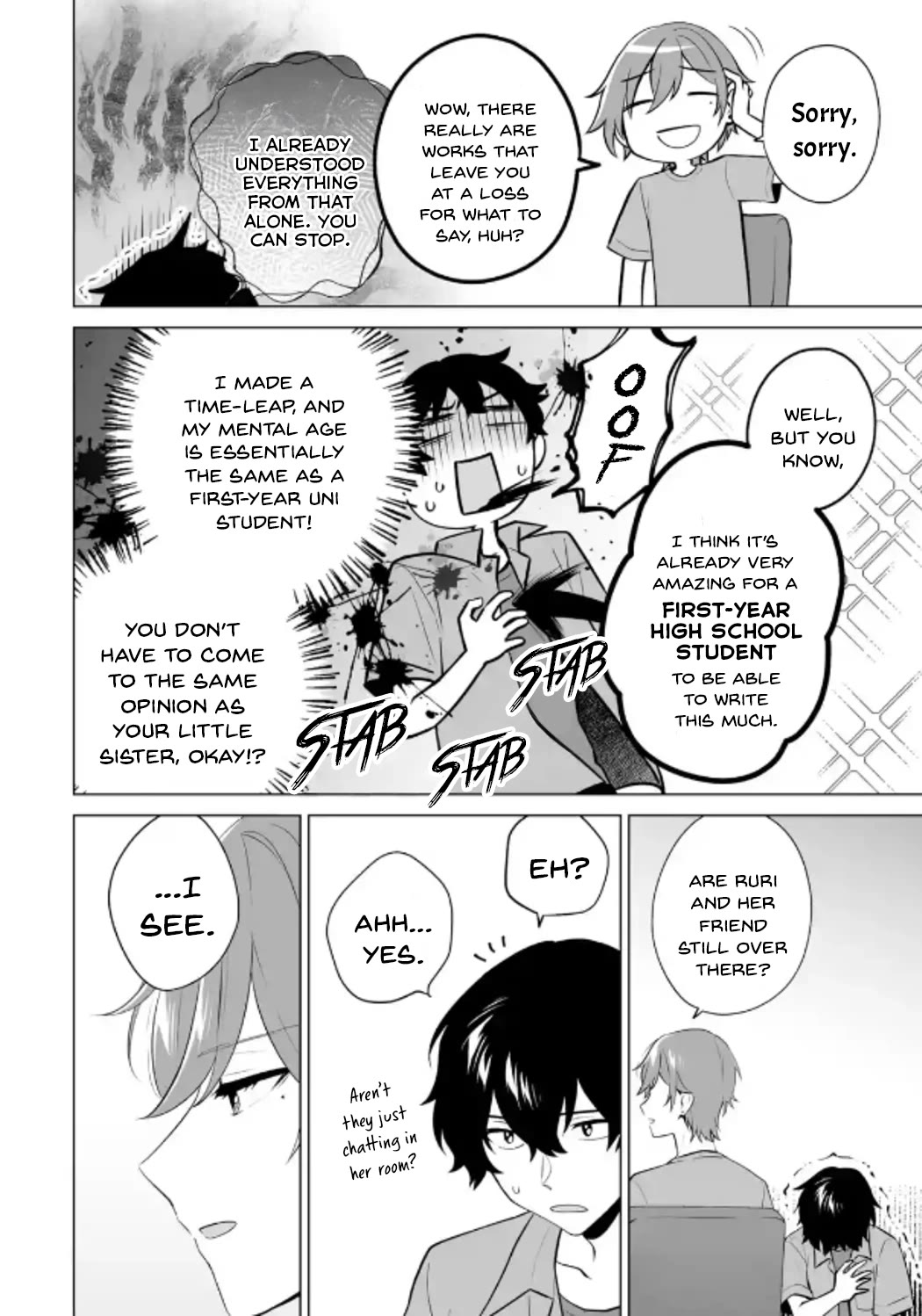 Please Leave Me Alone (For Some Reason, She Wants to Change a Lone Wolf’s Helpless High School Life.) Chapter 20 - Page 12