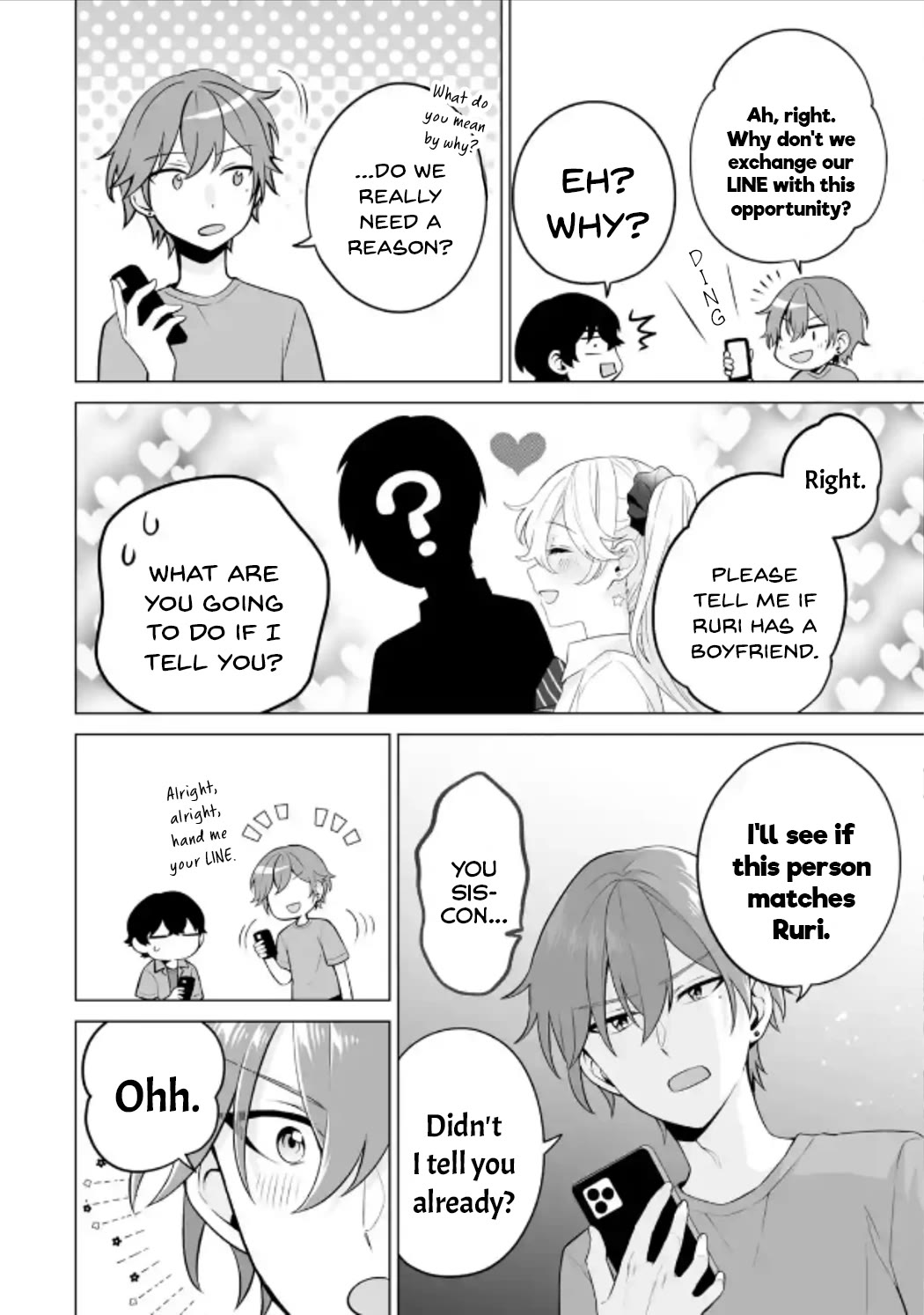 Please Leave Me Alone (For Some Reason, She Wants to Change a Lone Wolf’s Helpless High School Life.) Chapter 20 - Page 18