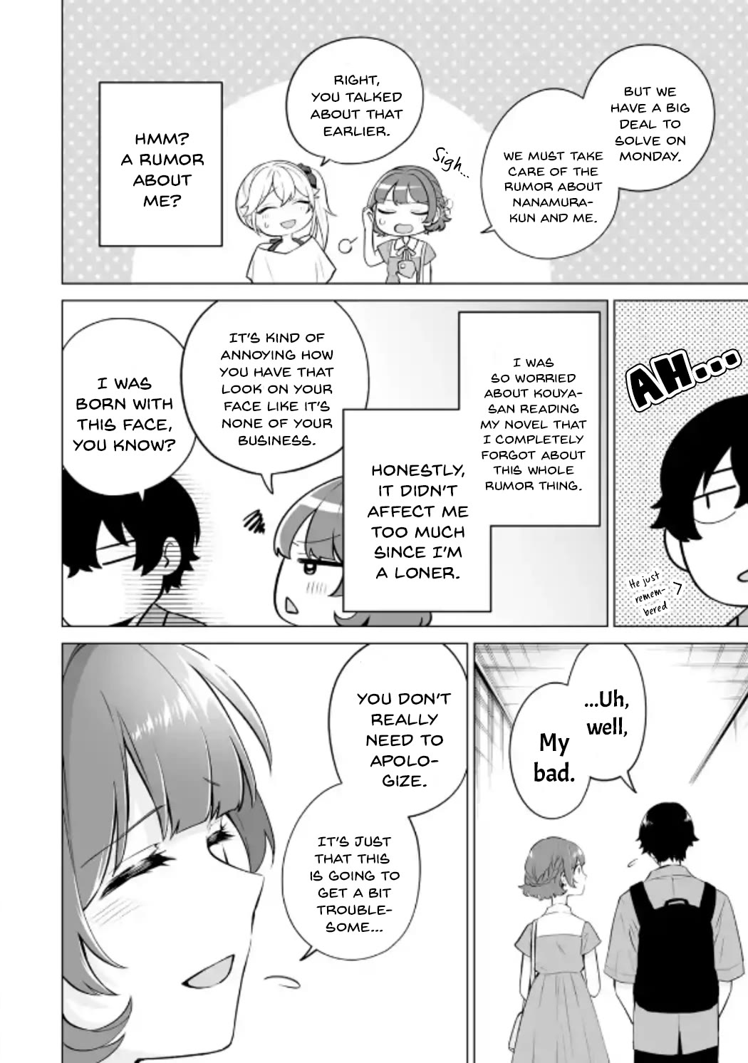 Please Leave Me Alone (For Some Reason, She Wants to Change a Lone Wolf’s Helpless High School Life.) Chapter 20 - Page 22