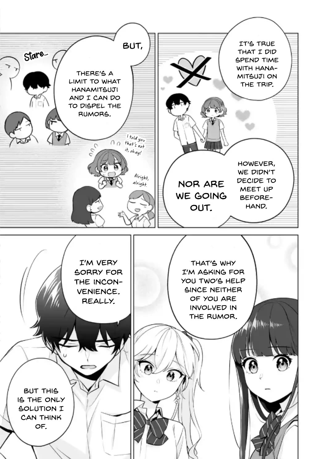 Please Leave Me Alone (For Some Reason, She Wants to Change a Lone Wolf’s Helpless High School Life.) Chapter 21 - Page 13