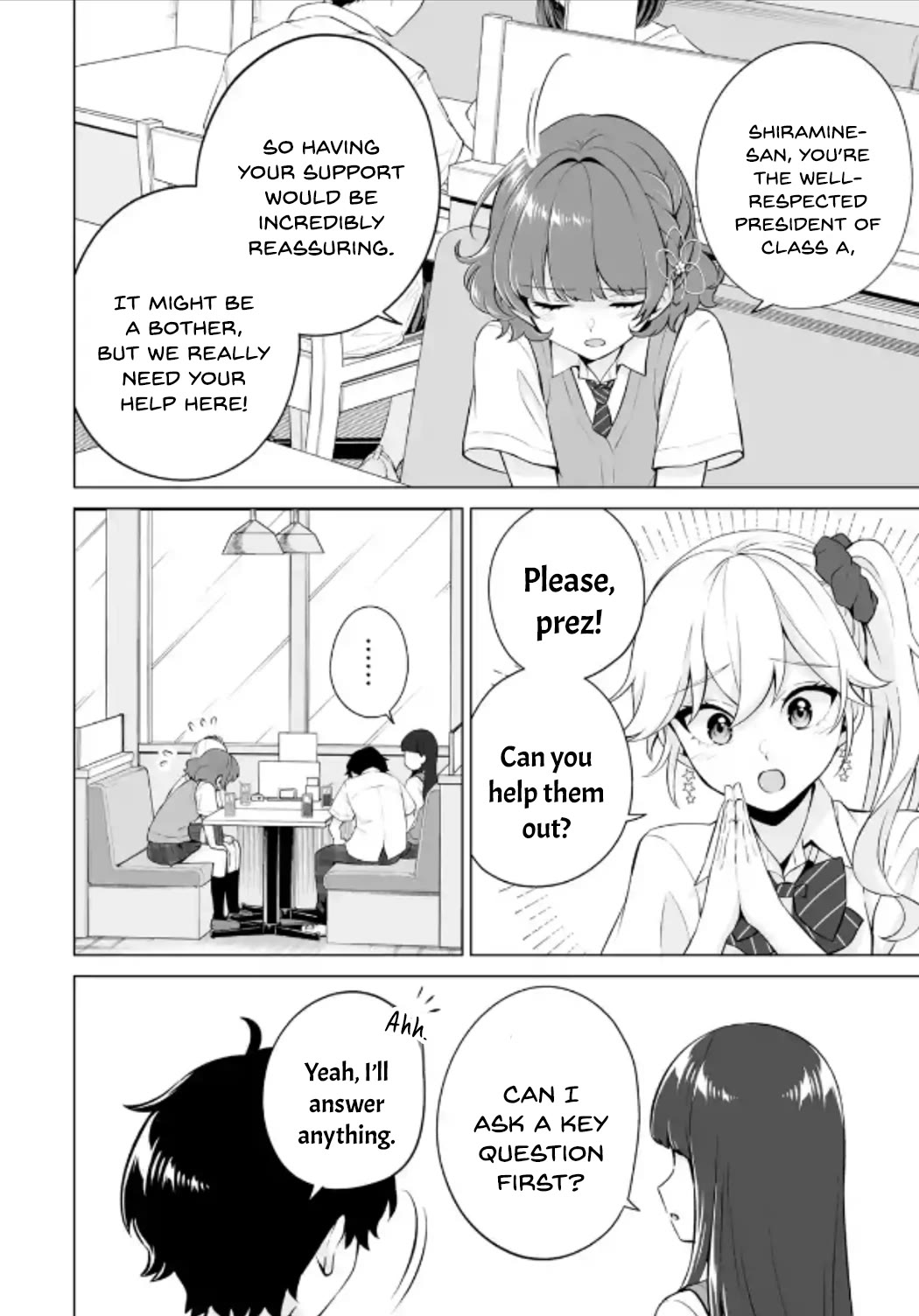 Please Leave Me Alone (For Some Reason, She Wants to Change a Lone Wolf’s Helpless High School Life.) Chapter 21 - Page 14