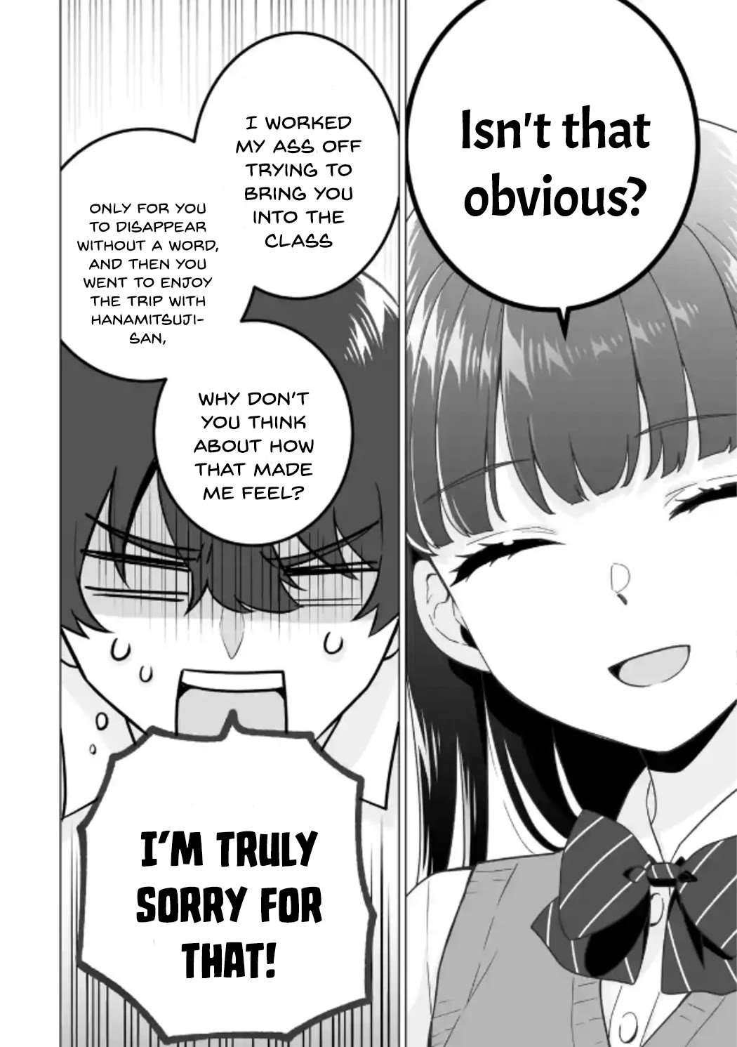 Please Leave Me Alone (For Some Reason, She Wants to Change a Lone Wolf’s Helpless High School Life.) Chapter 21 - Page 18