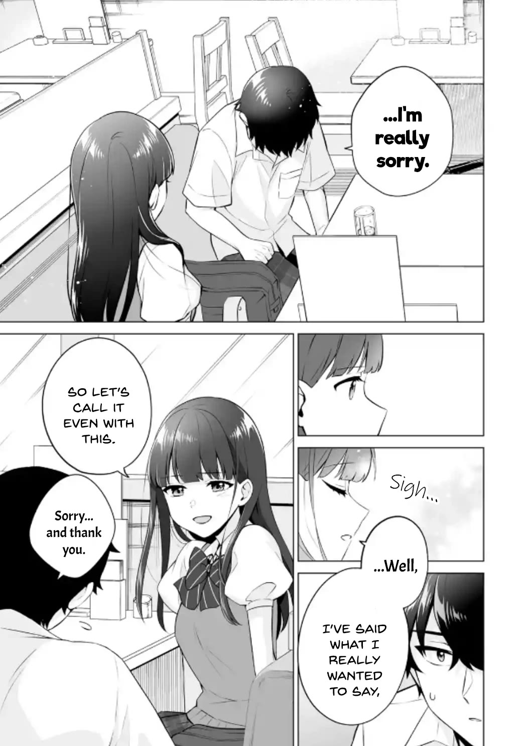 Please Leave Me Alone (For Some Reason, She Wants to Change a Lone Wolf’s Helpless High School Life.) Chapter 21 - Page 23
