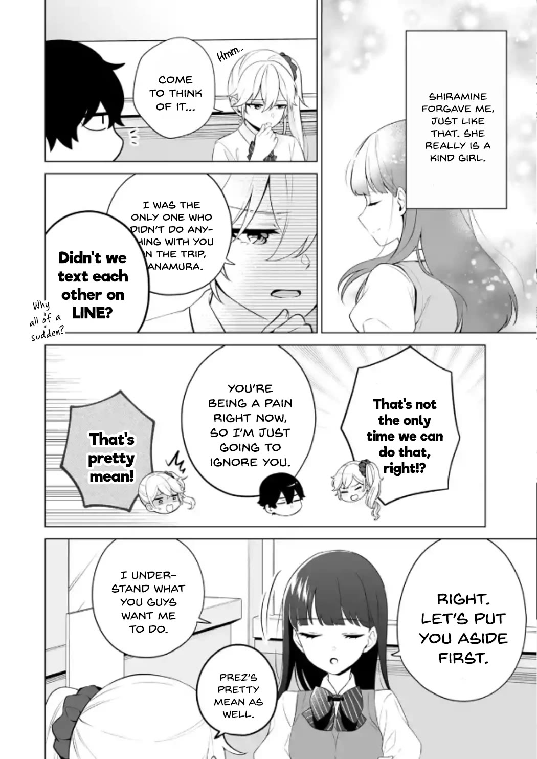 Please Leave Me Alone (For Some Reason, She Wants to Change a Lone Wolf’s Helpless High School Life.) Chapter 21 - Page 24