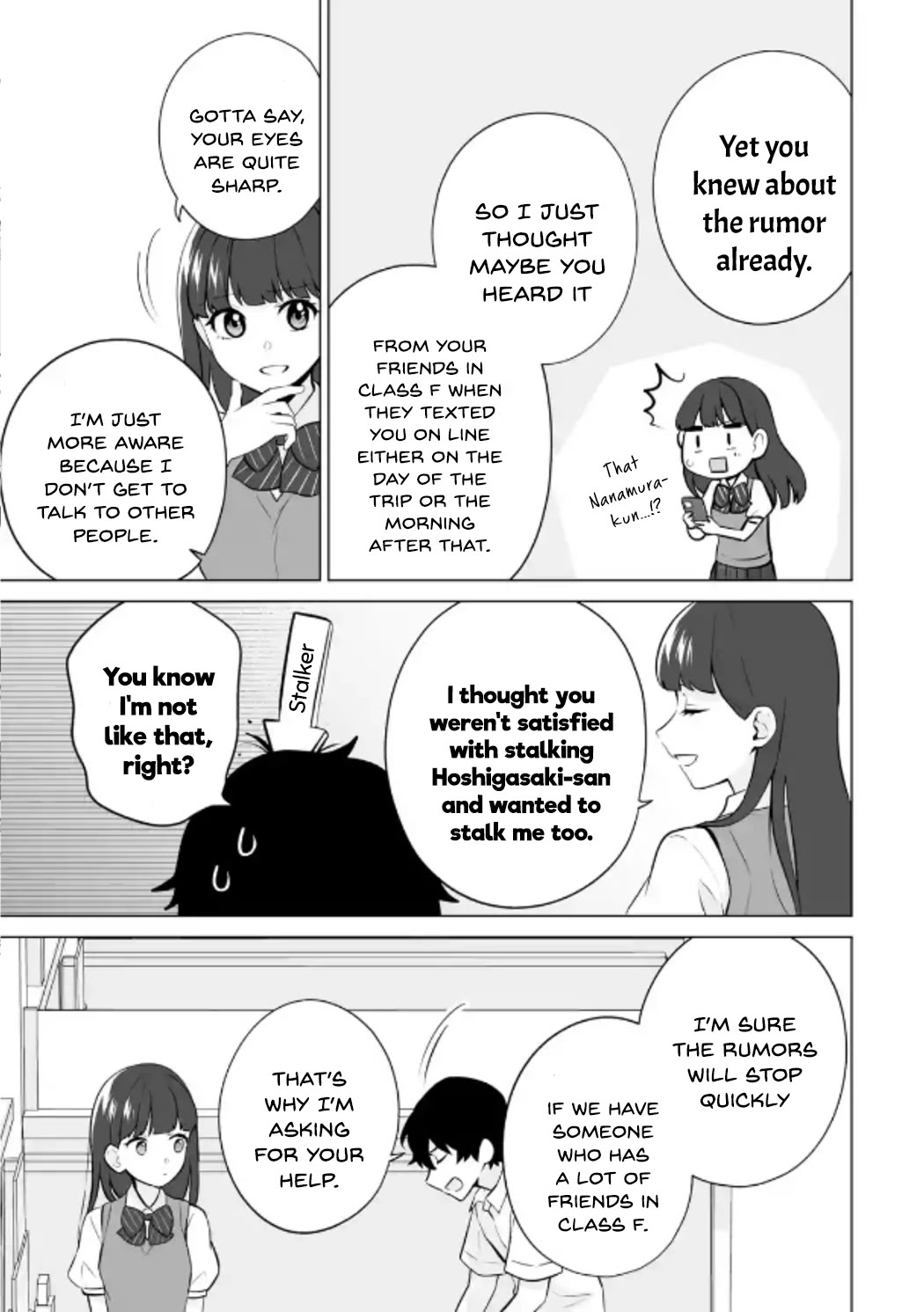 Please Leave Me Alone (For Some Reason, She Wants to Change a Lone Wolf’s Helpless High School Life.) Chapter 21 - Page 27
