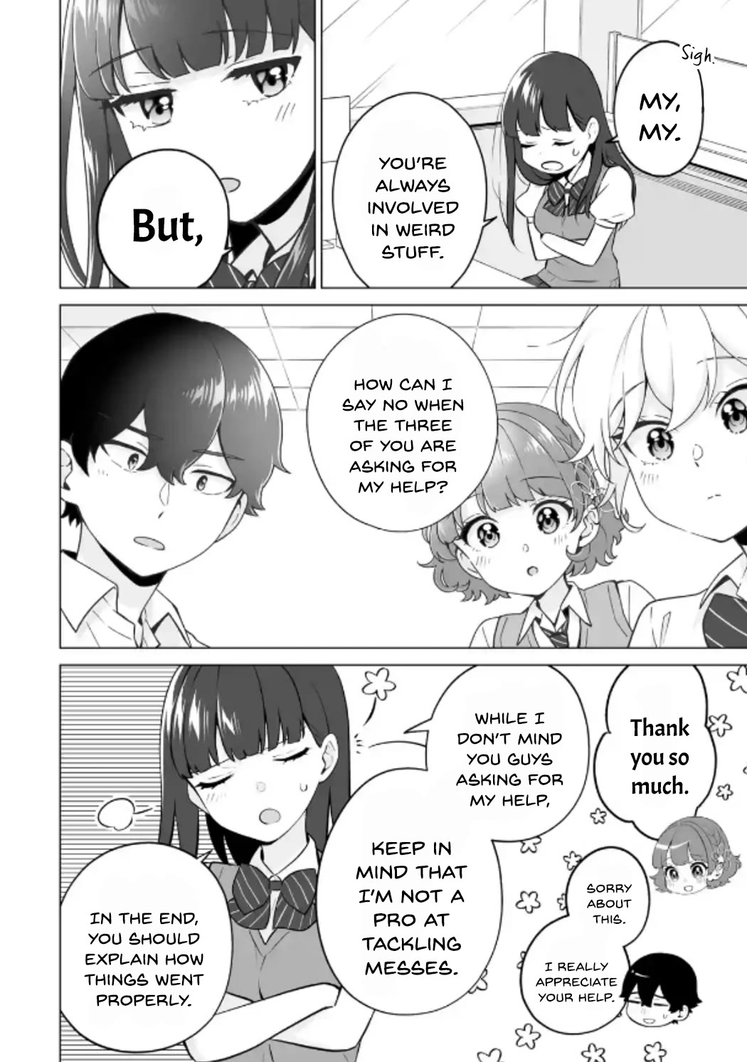 Please Leave Me Alone (For Some Reason, She Wants to Change a Lone Wolf’s Helpless High School Life.) Chapter 21 - Page 28