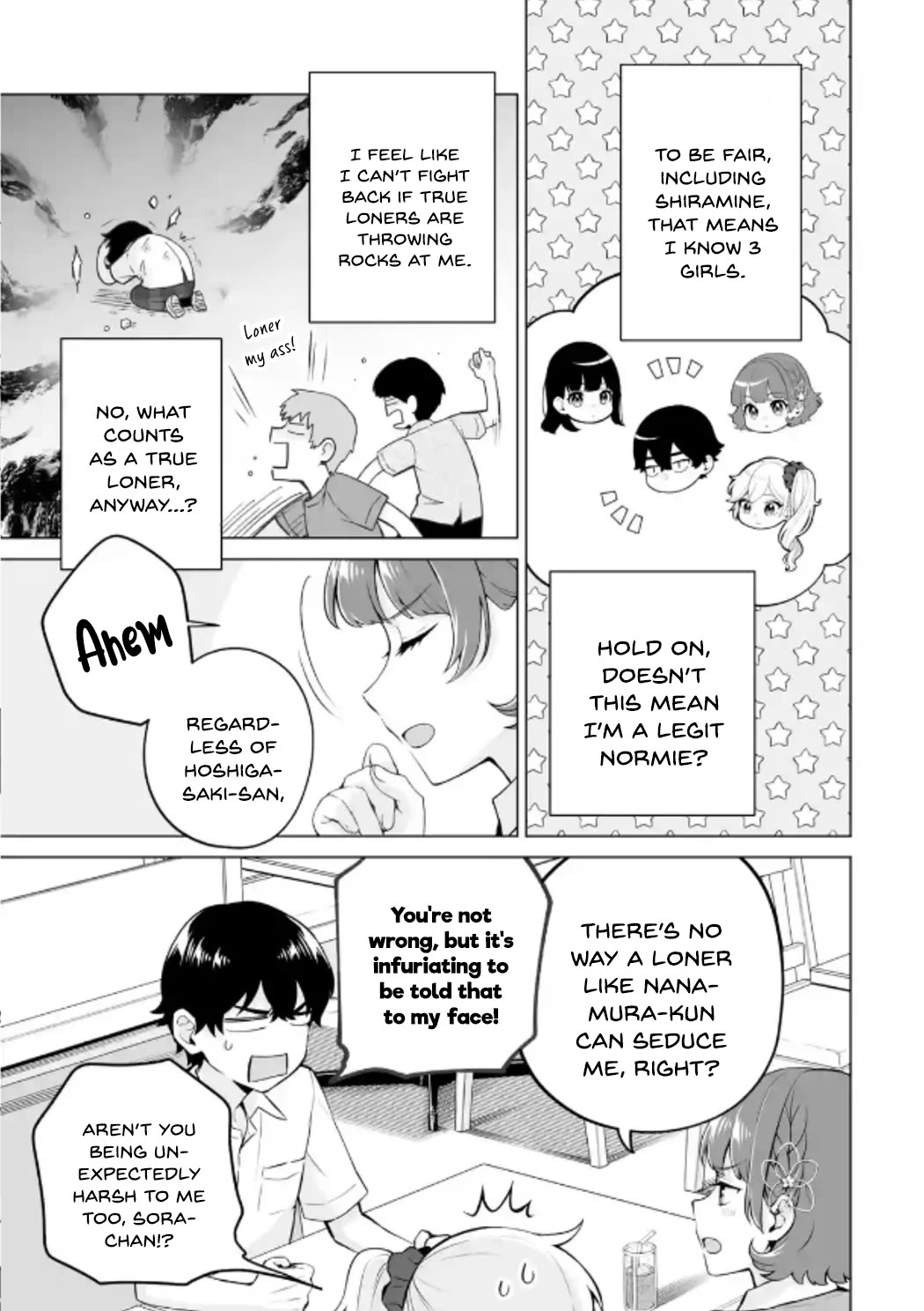 Please Leave Me Alone (For Some Reason, She Wants to Change a Lone Wolf’s Helpless High School Life.) Chapter 21 - Page 7