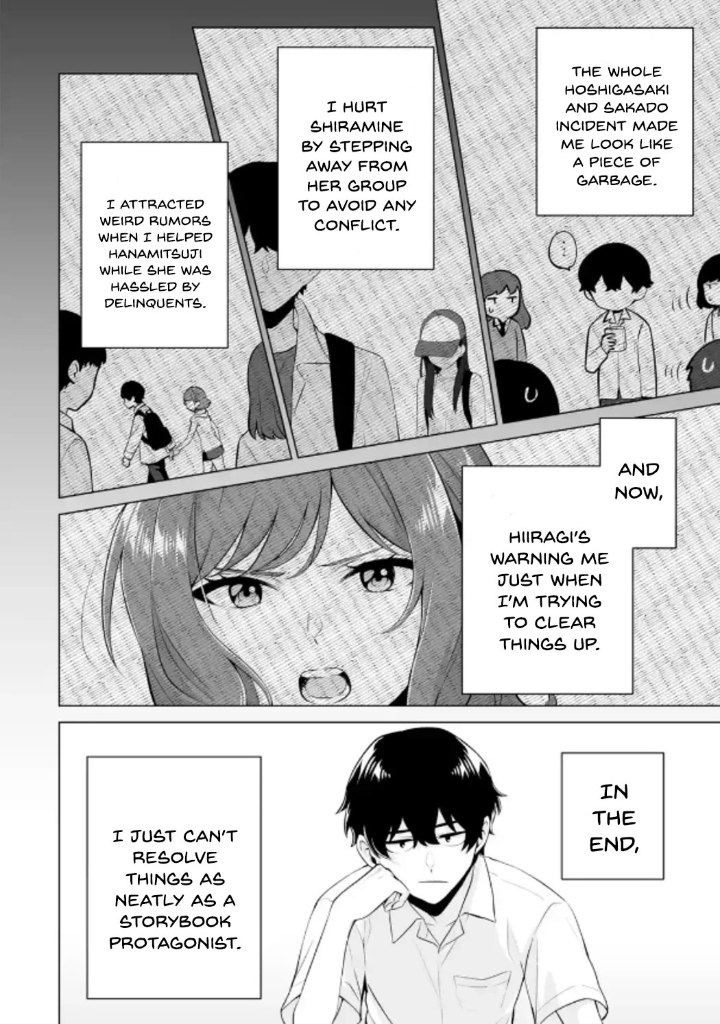 Please Leave Me Alone (For Some Reason, She Wants to Change a Lone Wolf’s Helpless High School Life.) Chapter 22 - Page 22
