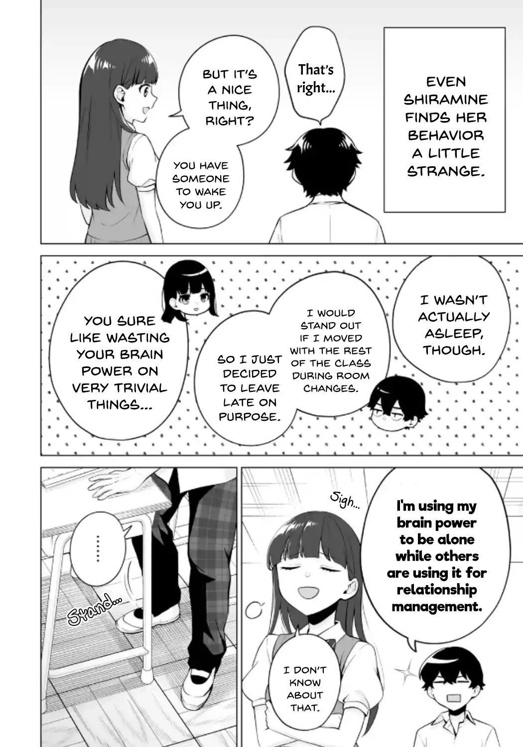 Please Leave Me Alone (For Some Reason, She Wants to Change a Lone Wolf’s Helpless High School Life.) Chapter 22 - Page 28